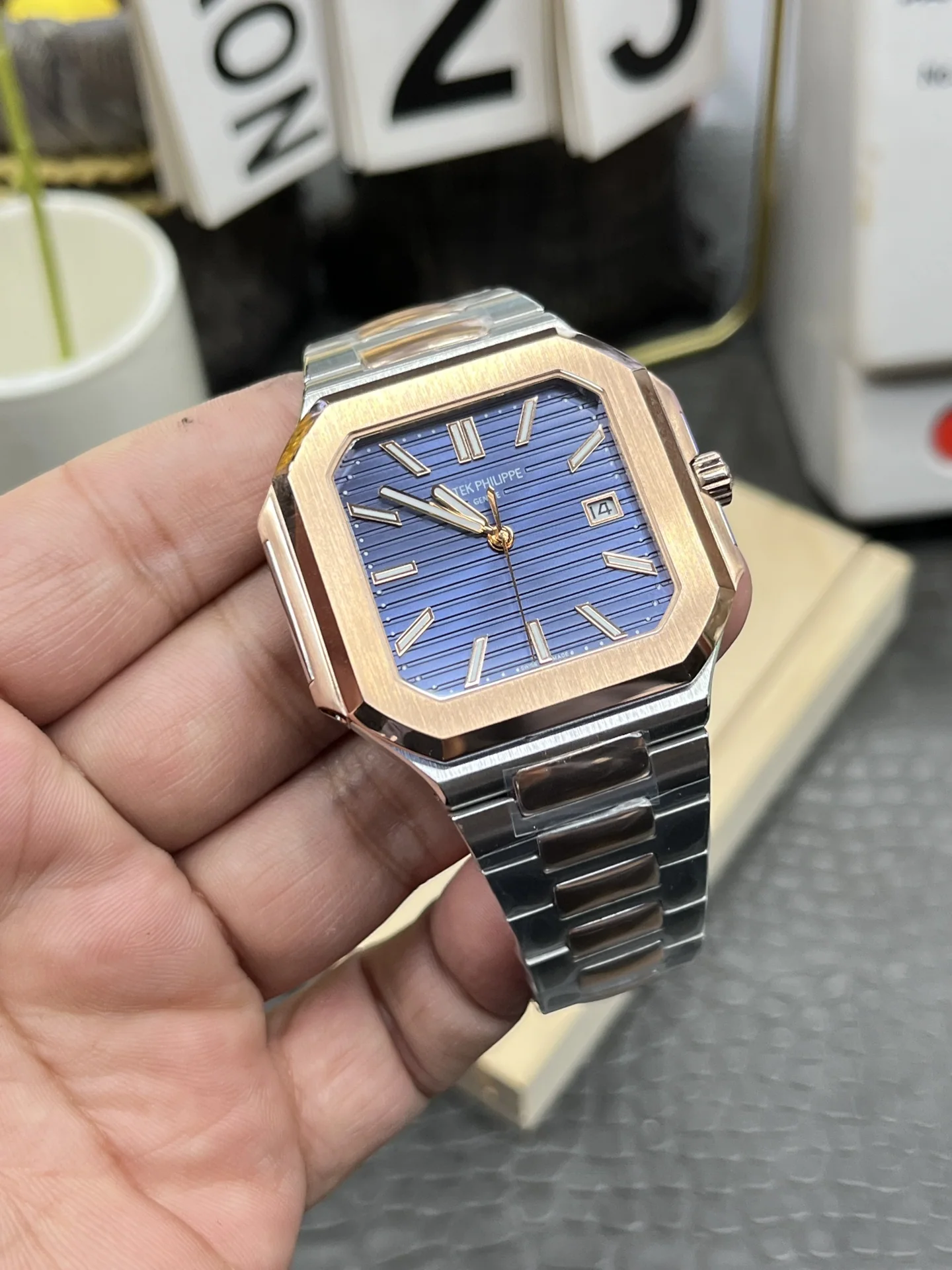 파텍필립 프리미엄 워치 5821 자동 TW 공장 레플리카 44000 Patek Philippe 상세 이미지 5