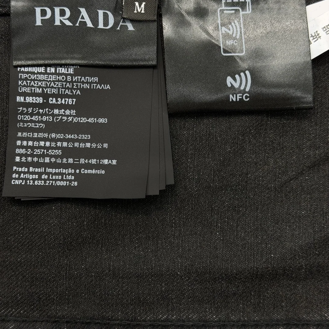 프라다 남성 데님 벨트 자켓 상세 이미지 9