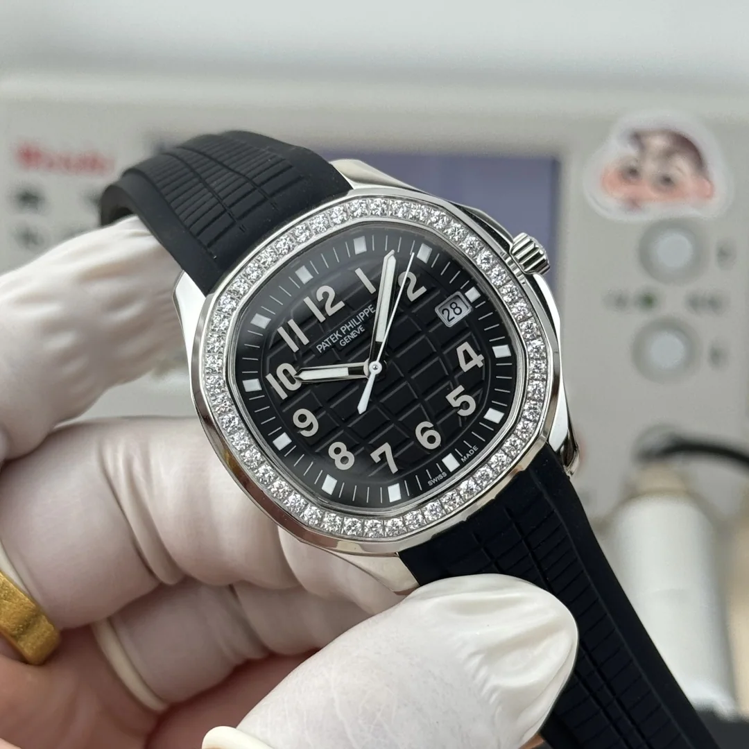 파텍필립 아쿠아넛 자동 남성 시계 38.8MM5168 G5168 G 상세 이미지 1