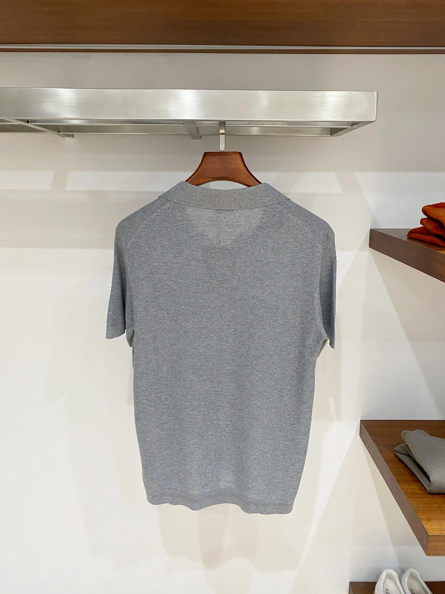 제냐 남성 린넨 혼방 반팔 티셔츠 상세 이미지 11