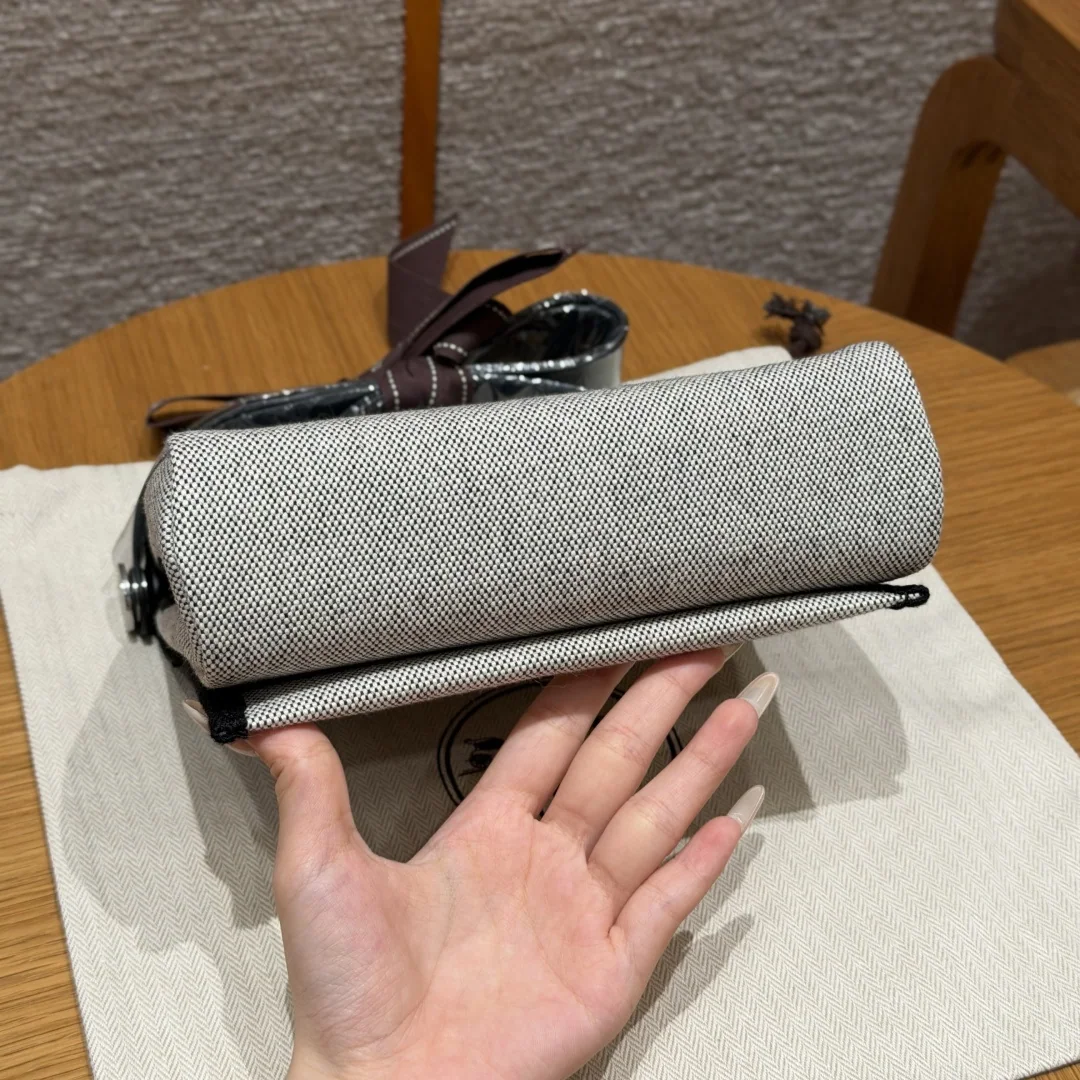 에르메스 미니 하버 캔버스 숄더백 상세 이미지 5
