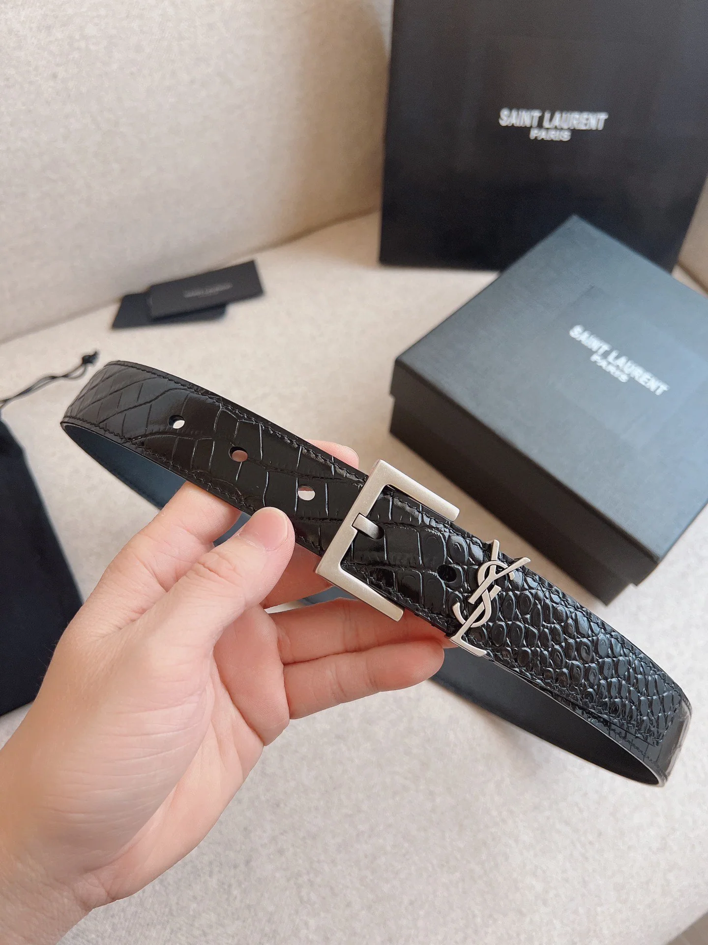 생로랑 벨트 58336 Saint Laurent Belt 상세 이미지 3