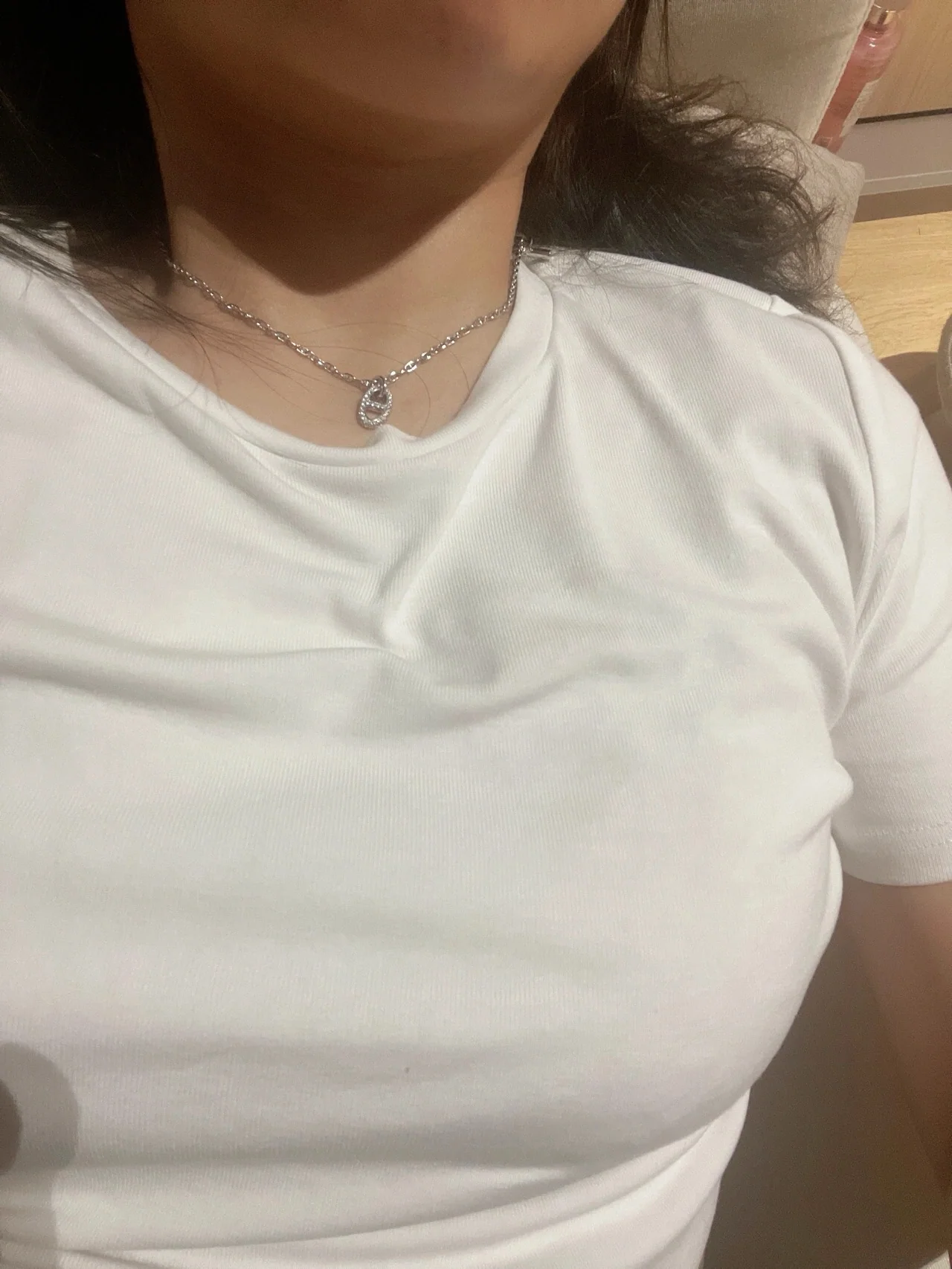에르메스 피그노즈 골드 도금 925 스털링 실버 목걸이 상세 이미지 2