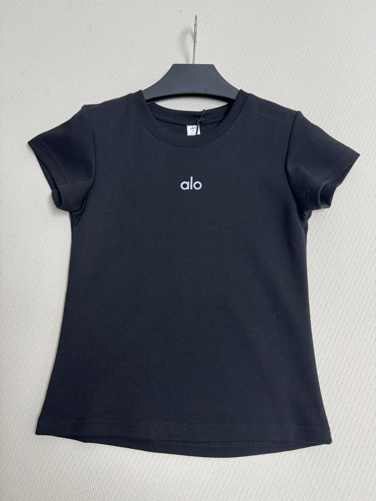 알로 여성 라운드넥 반팔 티셔츠 상세 이미지 3