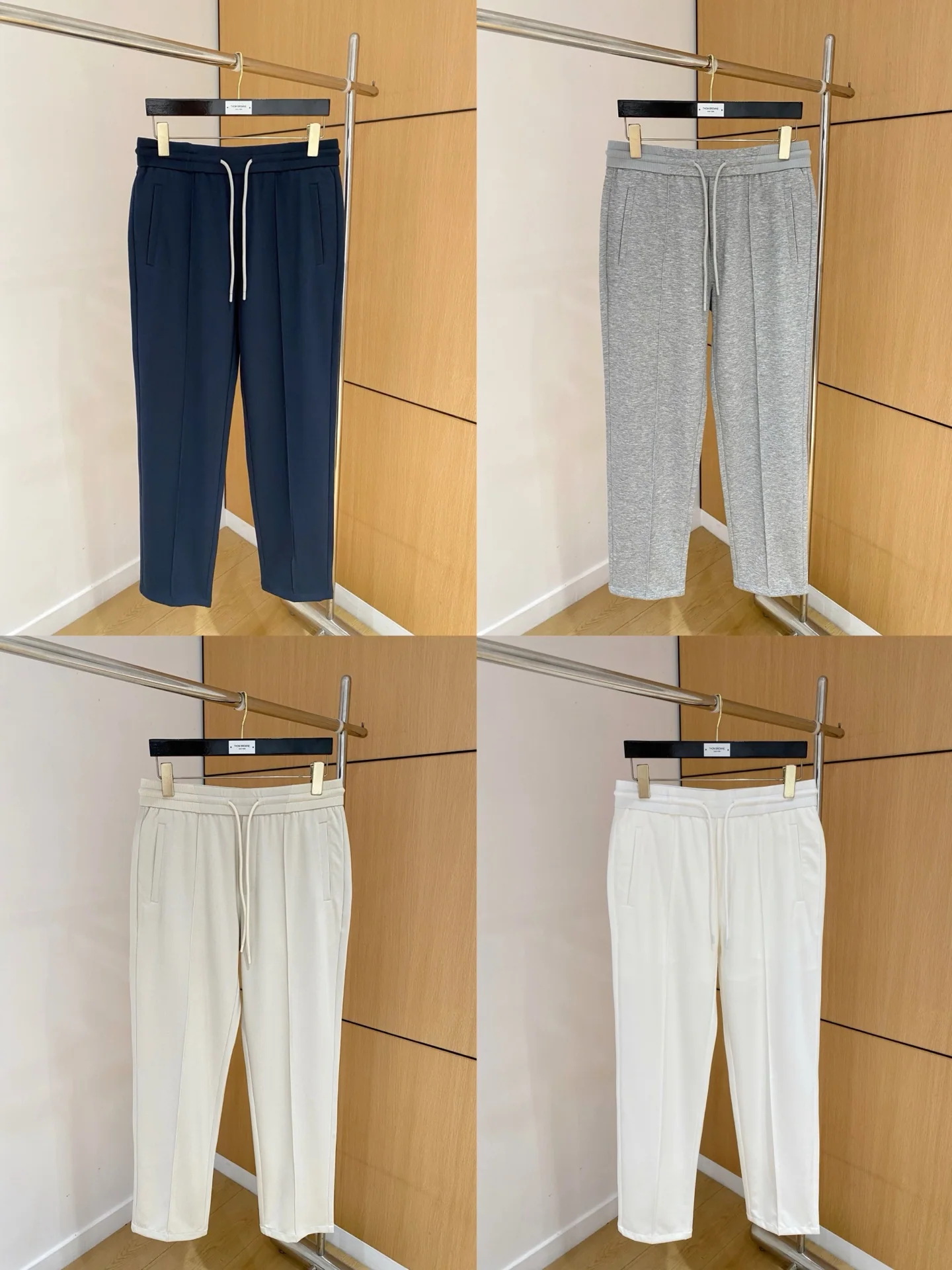 브루넬로쿠치넬리 텐셀 원단 남성 바지 상세 이미지 9