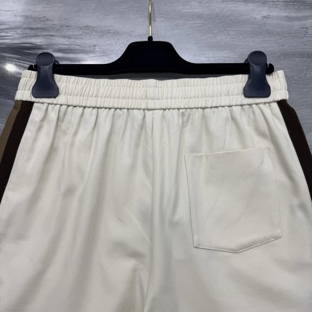 루이비통 패치워크 면 반바지 상세 이미지 6