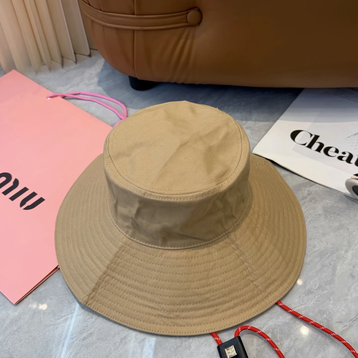 미우미우 모자 81107 Miu Miu Cap 상세 이미지 3
