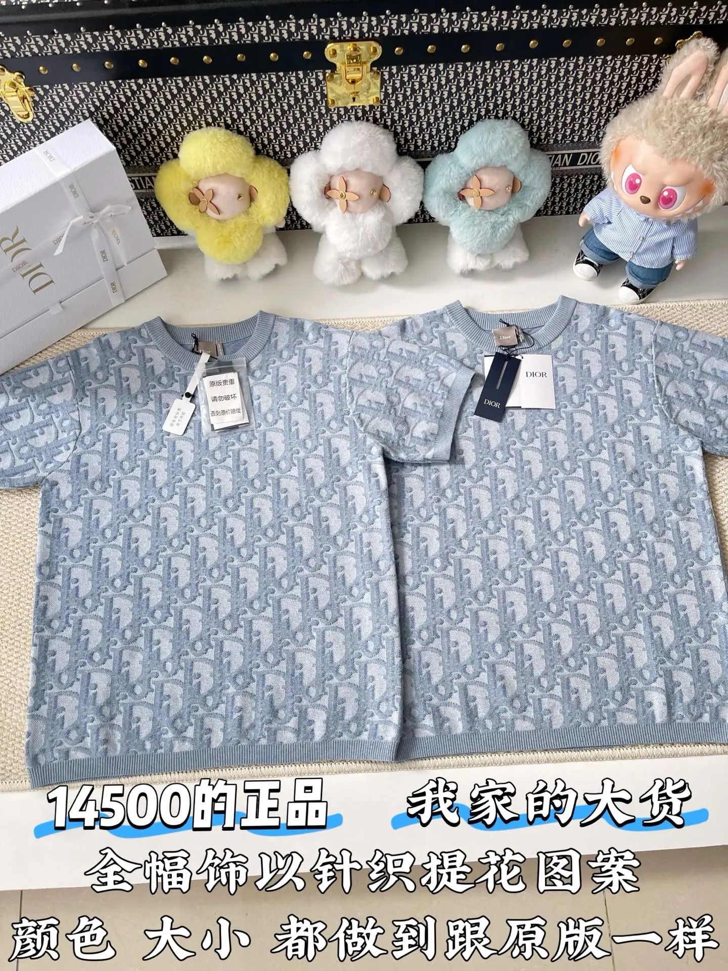 디올 코튼 남성 반팔 티셔츠 상세 이미지 2