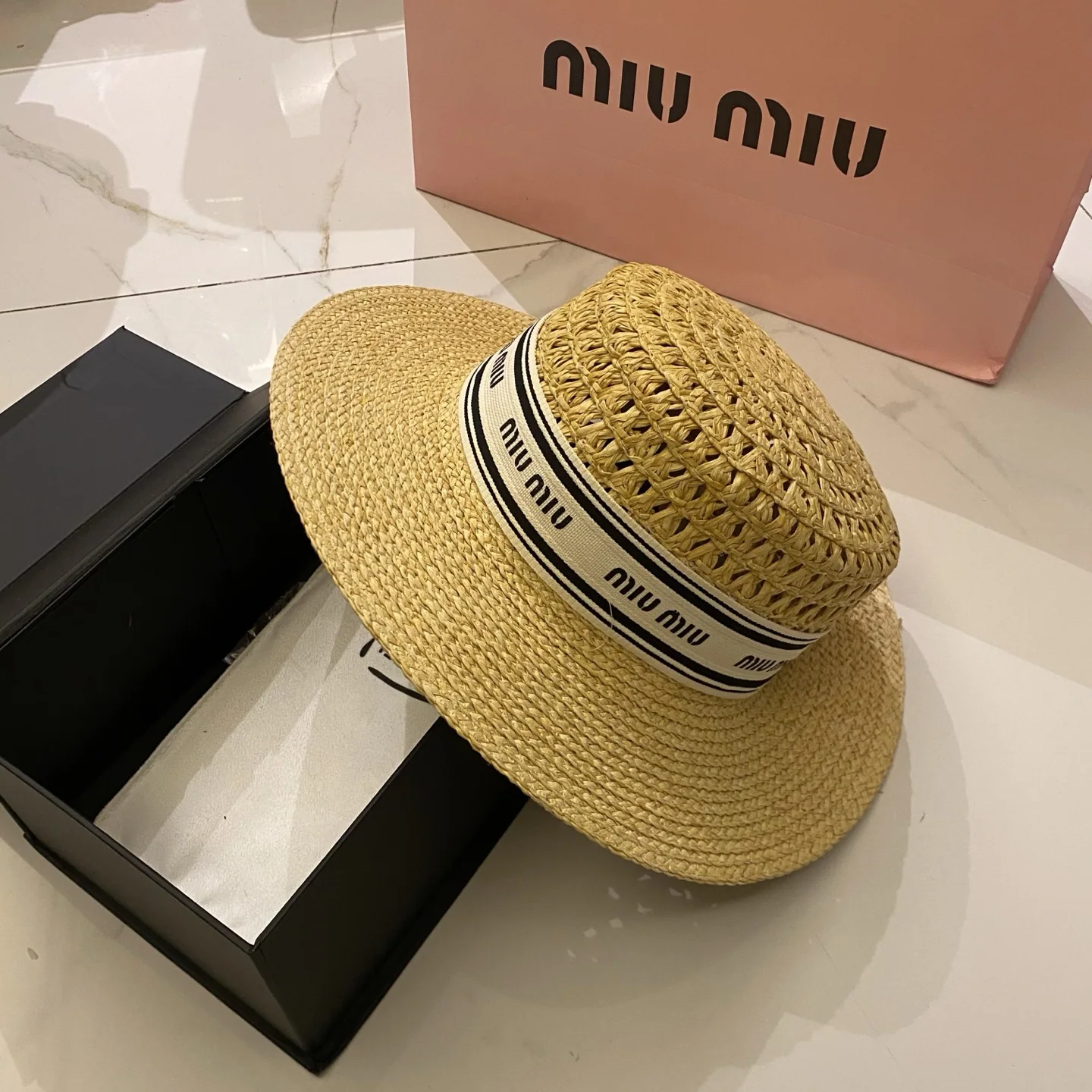 미우미우 모자 80744 Miu Miu Cap 상세 이미지 4
