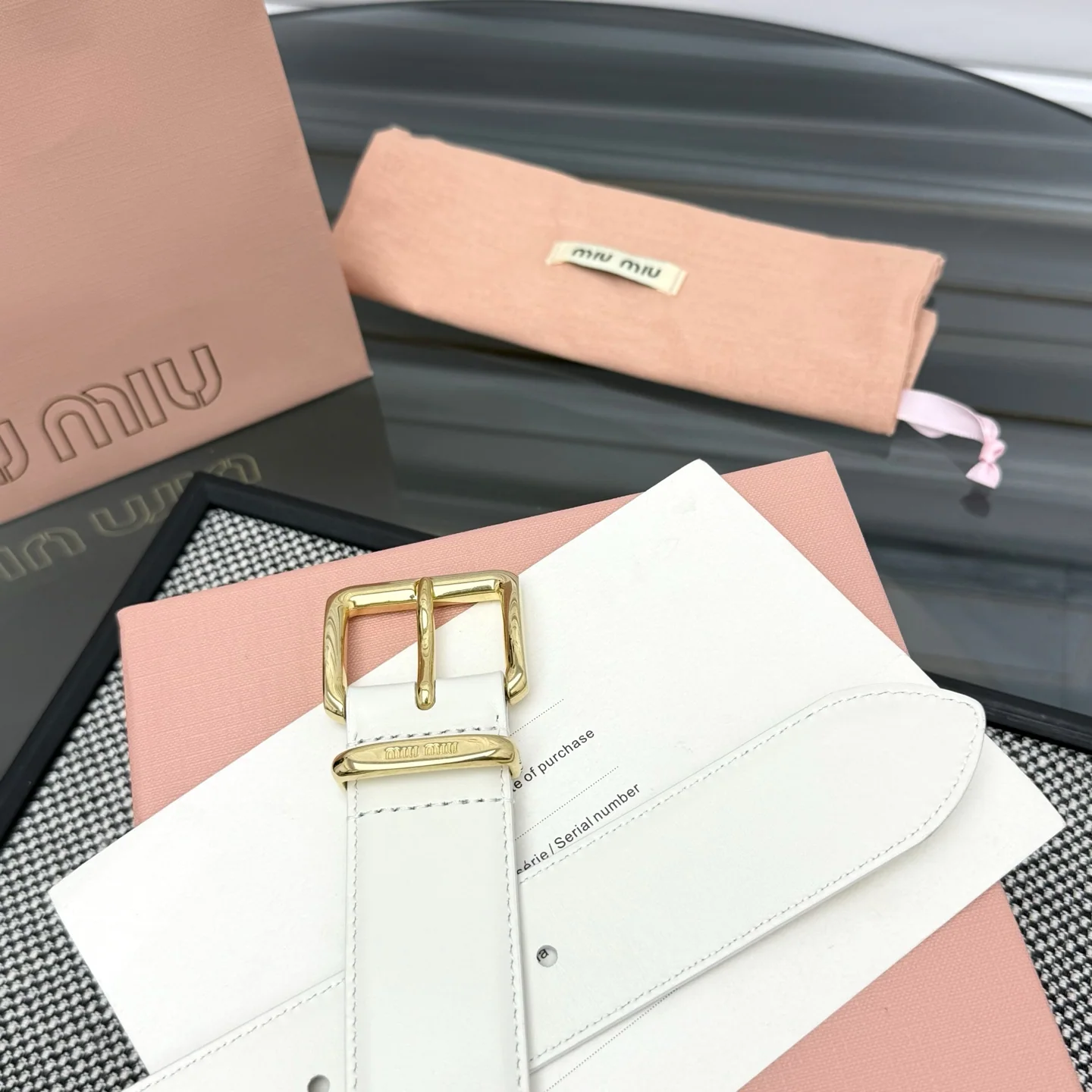 미우미우 벨트 57910 Miu Miu Belt 상세 이미지 6