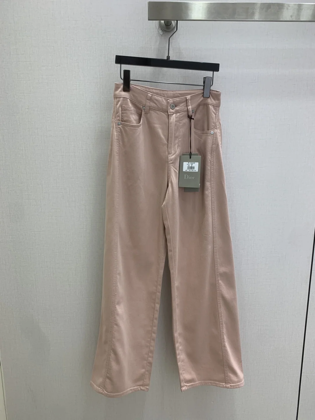 디올 와이드 레그 데님 바지 상세 이미지 1