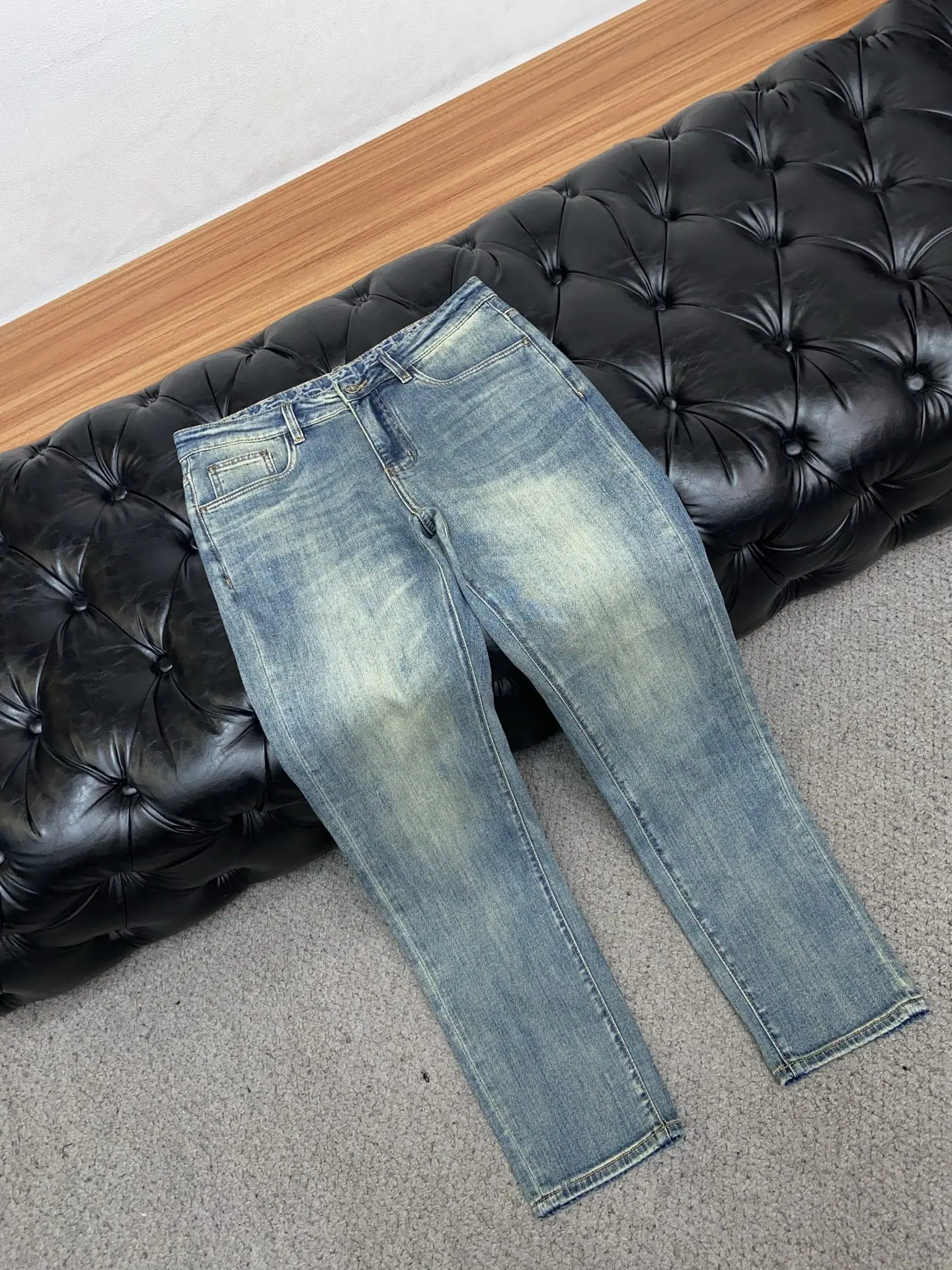 디올 커스텀 데님 청바지 상세 이미지 6