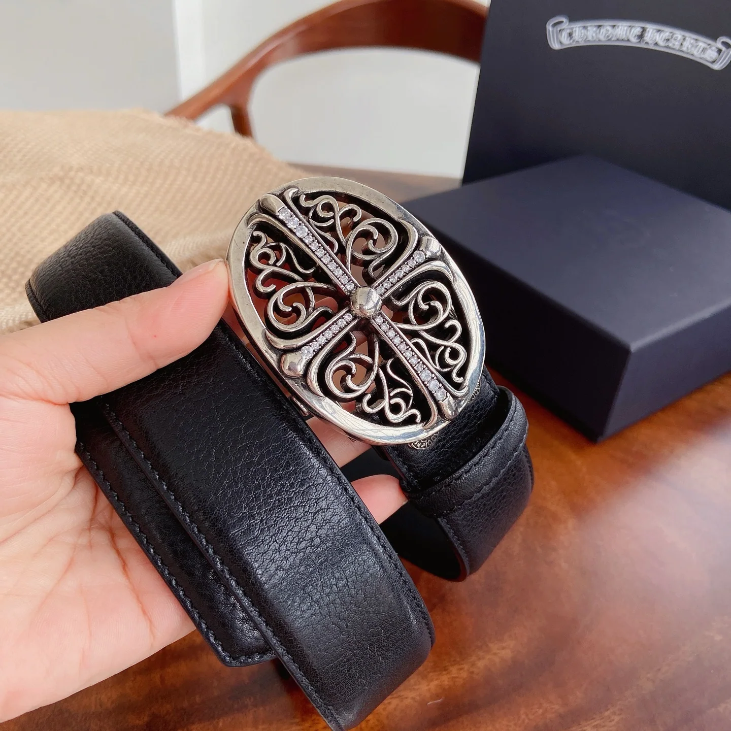 크롬하츠 벨트 59353 Chrome Hearts Belt 상세 이미지 3