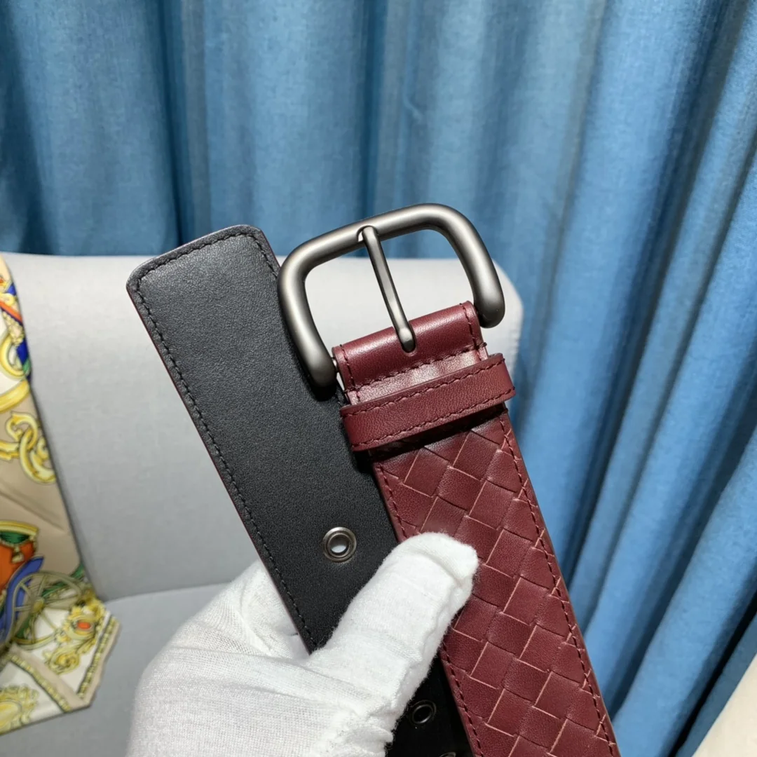 보테가베네타 BV 수공예 이탈리아산 송아지가죽 벨트 상세 이미지 6