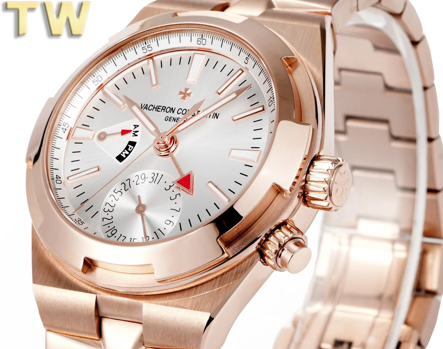 바쉐론콘스탄틴 바쉐론 콘스탄틴 오버시즈 7900 V 스틸 자동 TW 공장 레플리카 43633 Vacheron Constantin 상세 이미지 2