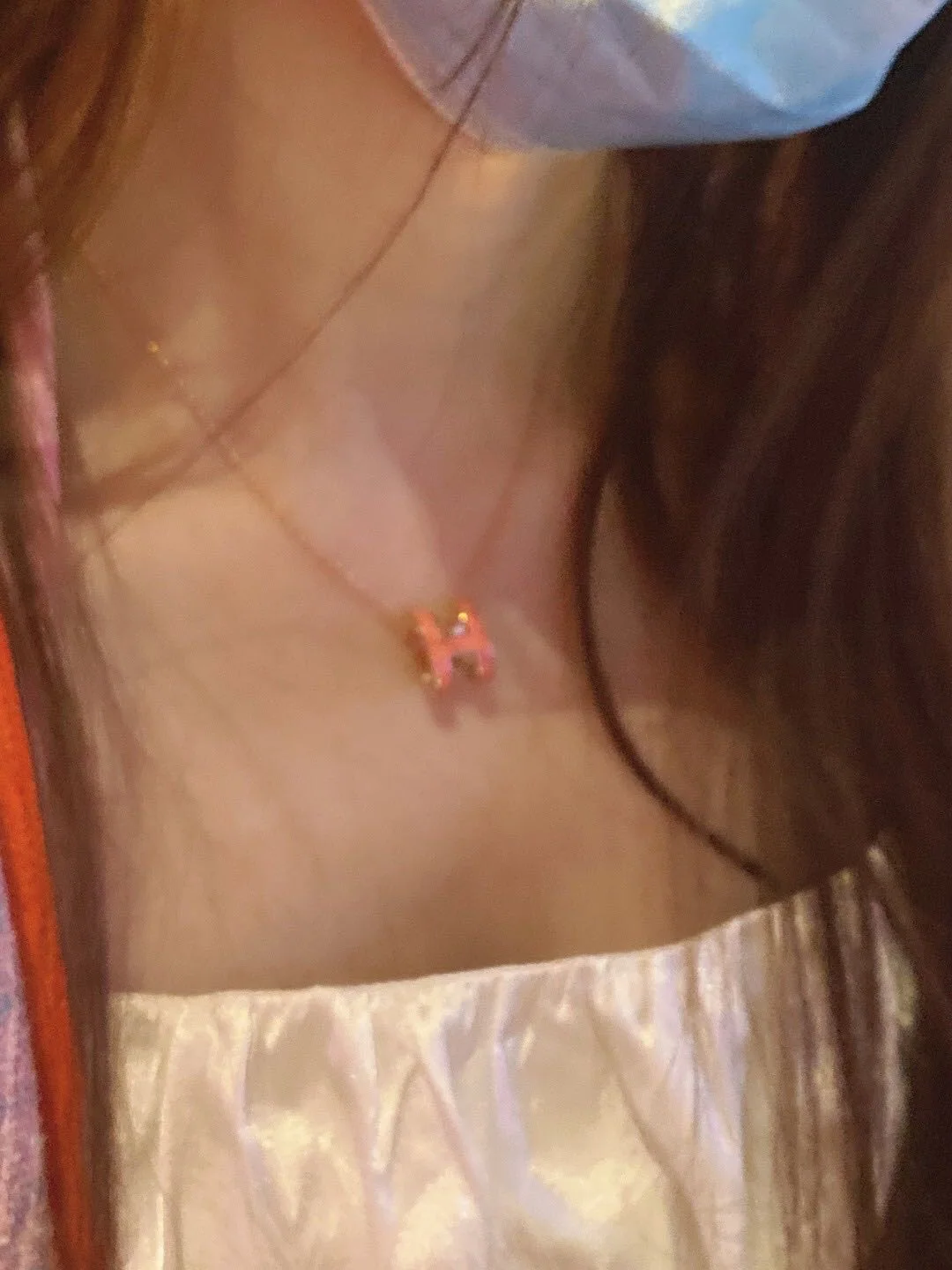 에르메스 라지 아잘레아 목걸이 상세 이미지 6