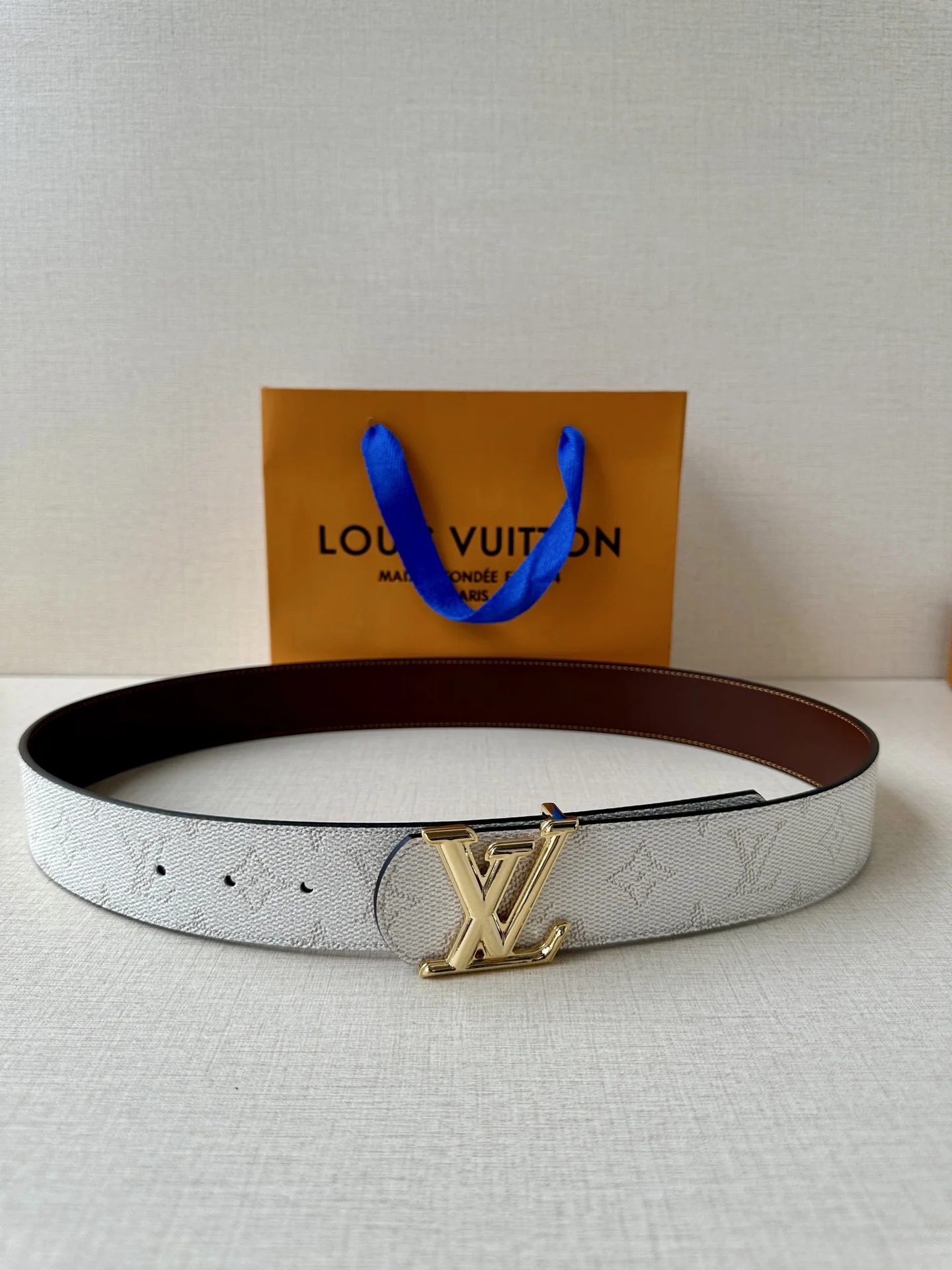 루이비통 LV 디멘션 모노그램 리버시블 벨트 상세 이미지 1