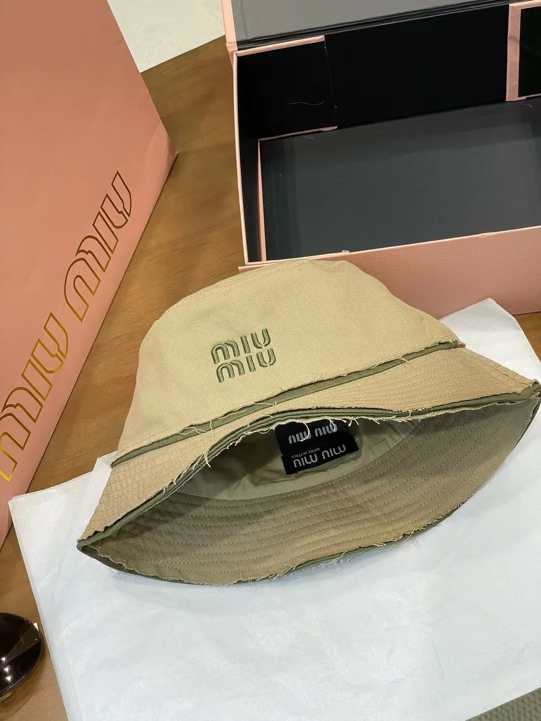 미우미우 모자 81309 Miu Miu Cap 상세 이미지 6
