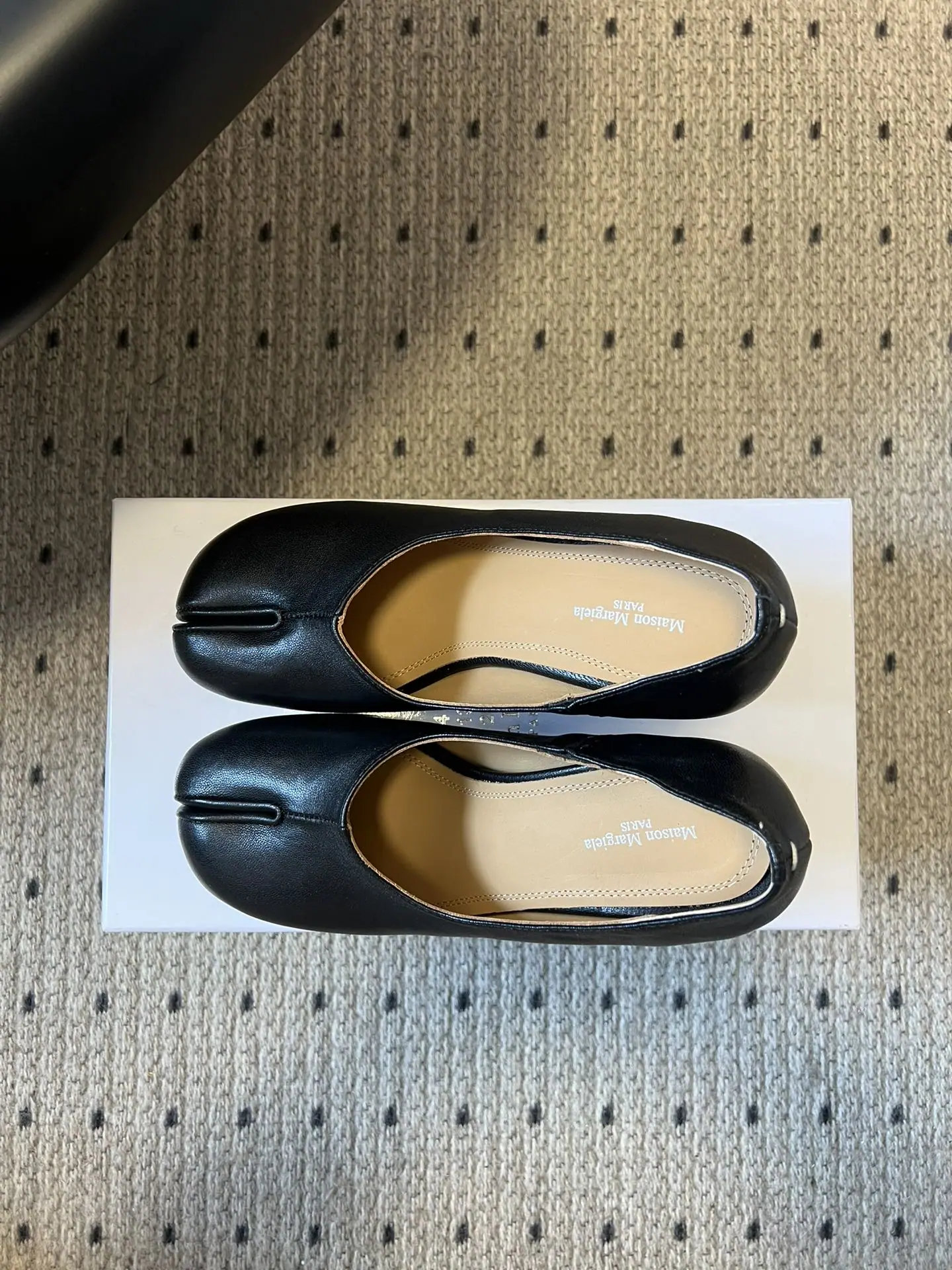 마르지엘라 스플릿 토 청키 힐 하이힐 신발 9324 상세 이미지 5