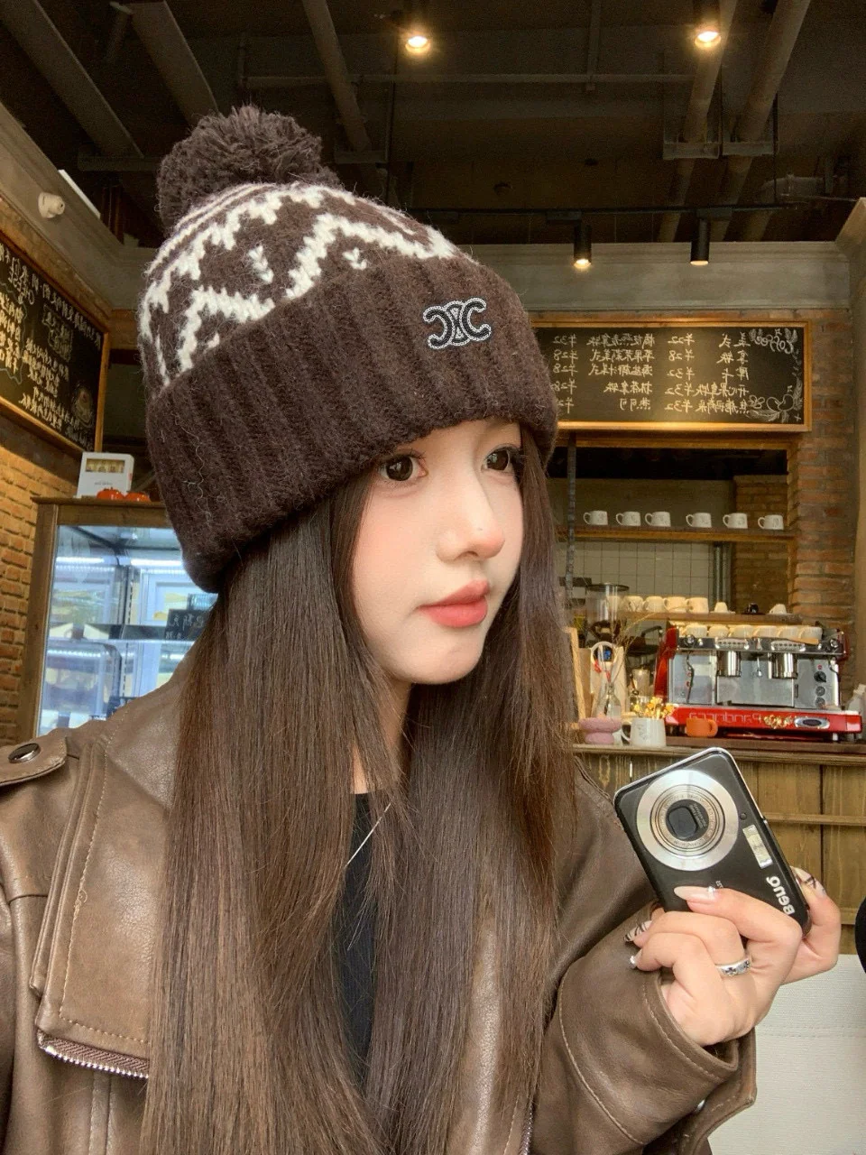 셀린느 니트 모자 상세 이미지 7