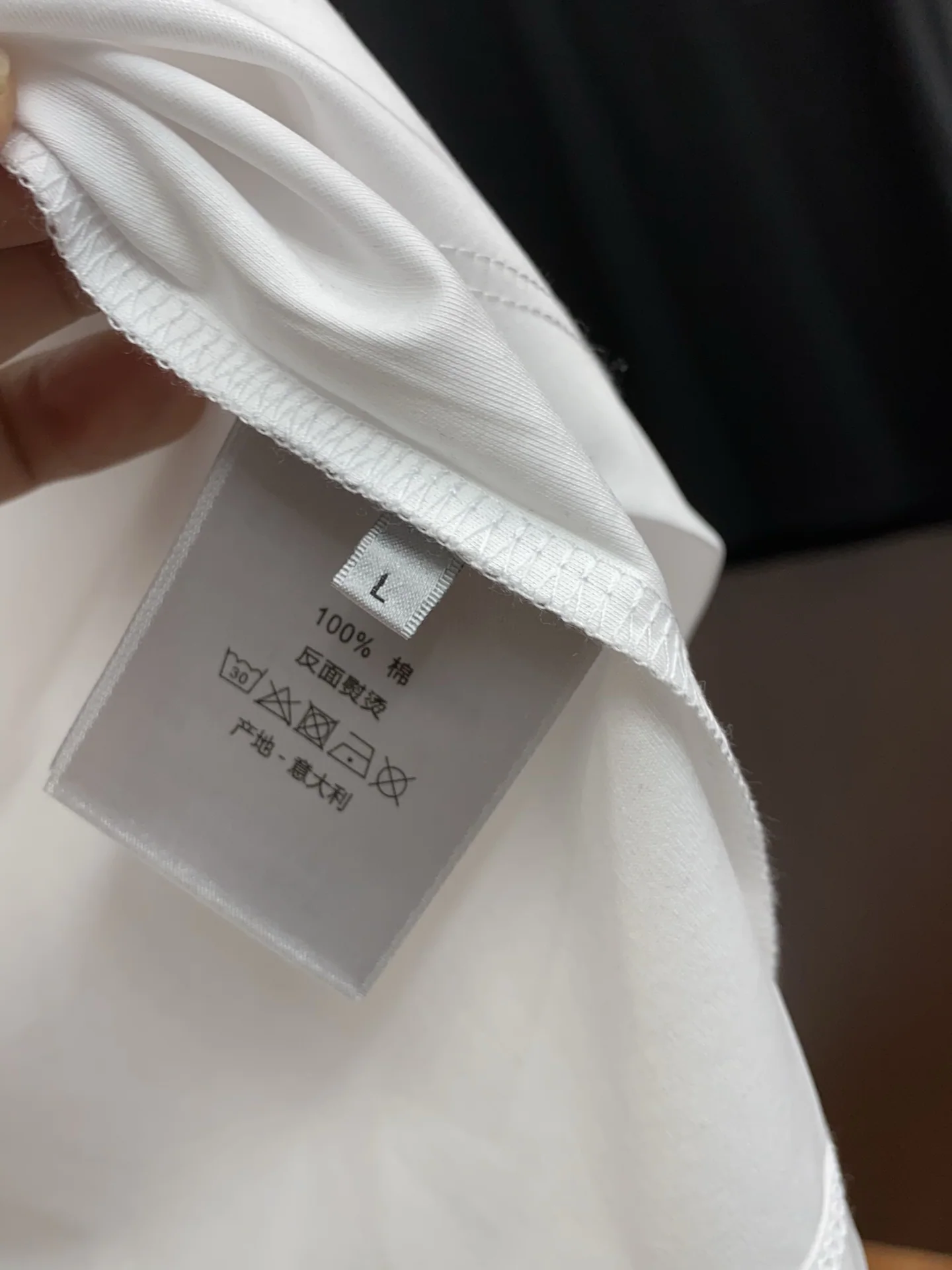 디올 남성 코튼 반팔 티셔츠 상세 이미지 6