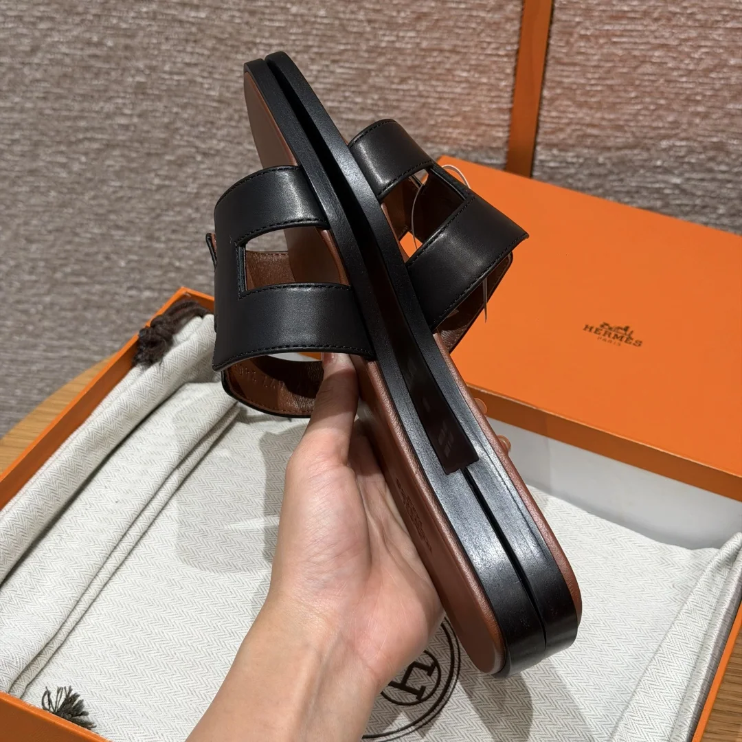 에르메스 181 오란 블랙 슬리퍼 8443 상세 이미지 8
