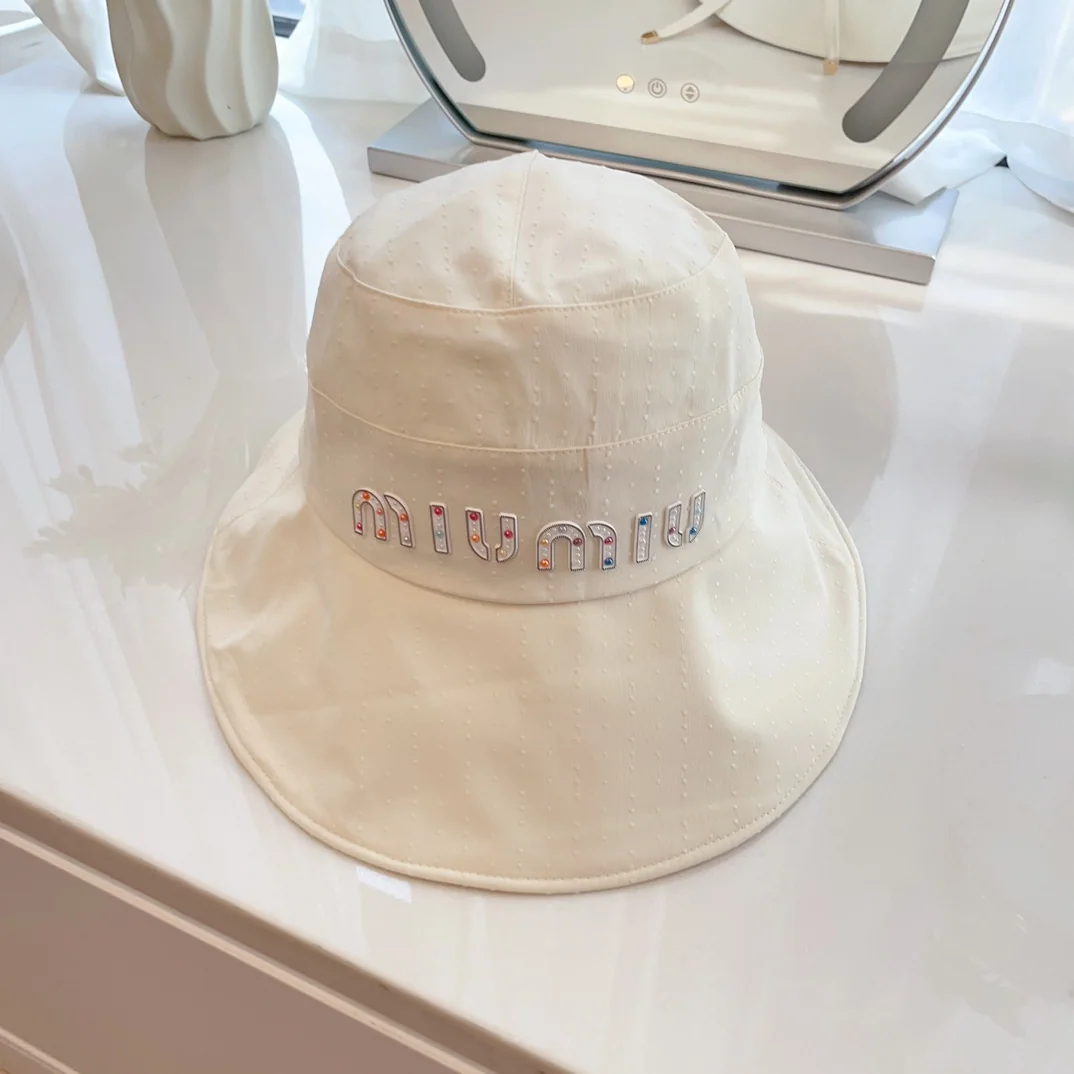 미우미우 자외선 차단 낚시꾼 모자 상세 이미지 1