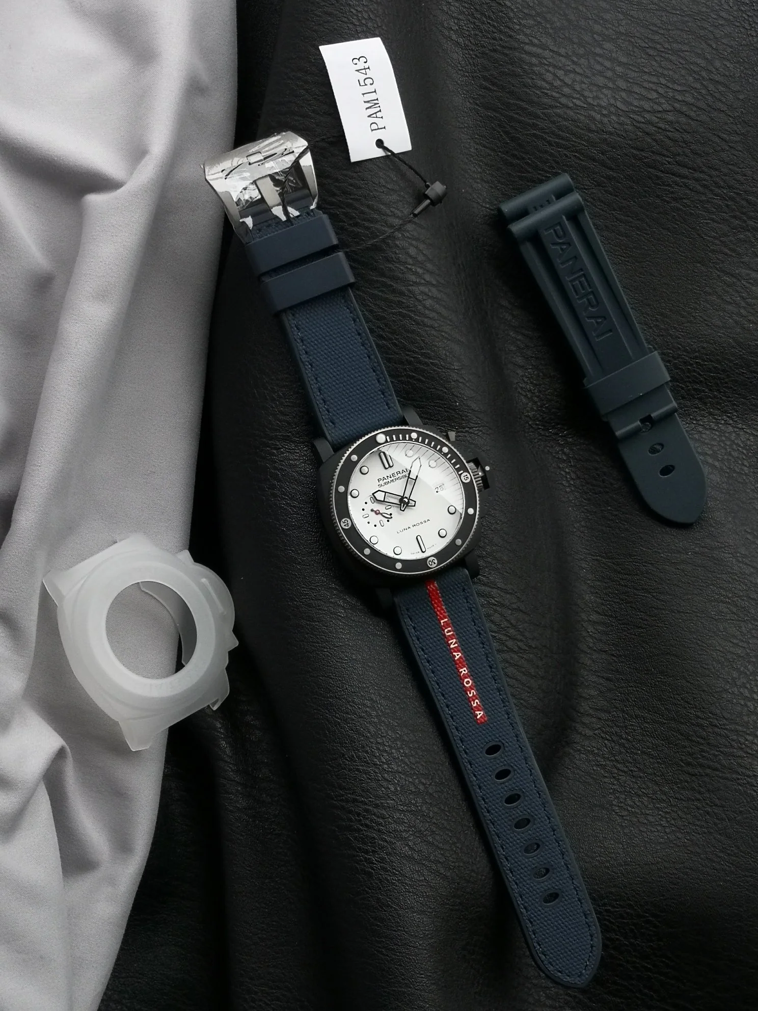 파네라이 서브머시블 PAM1543 블루 다이얼 한정판 자동 VS 공장 레플리카 43861 Panerai 상세 이미지 5