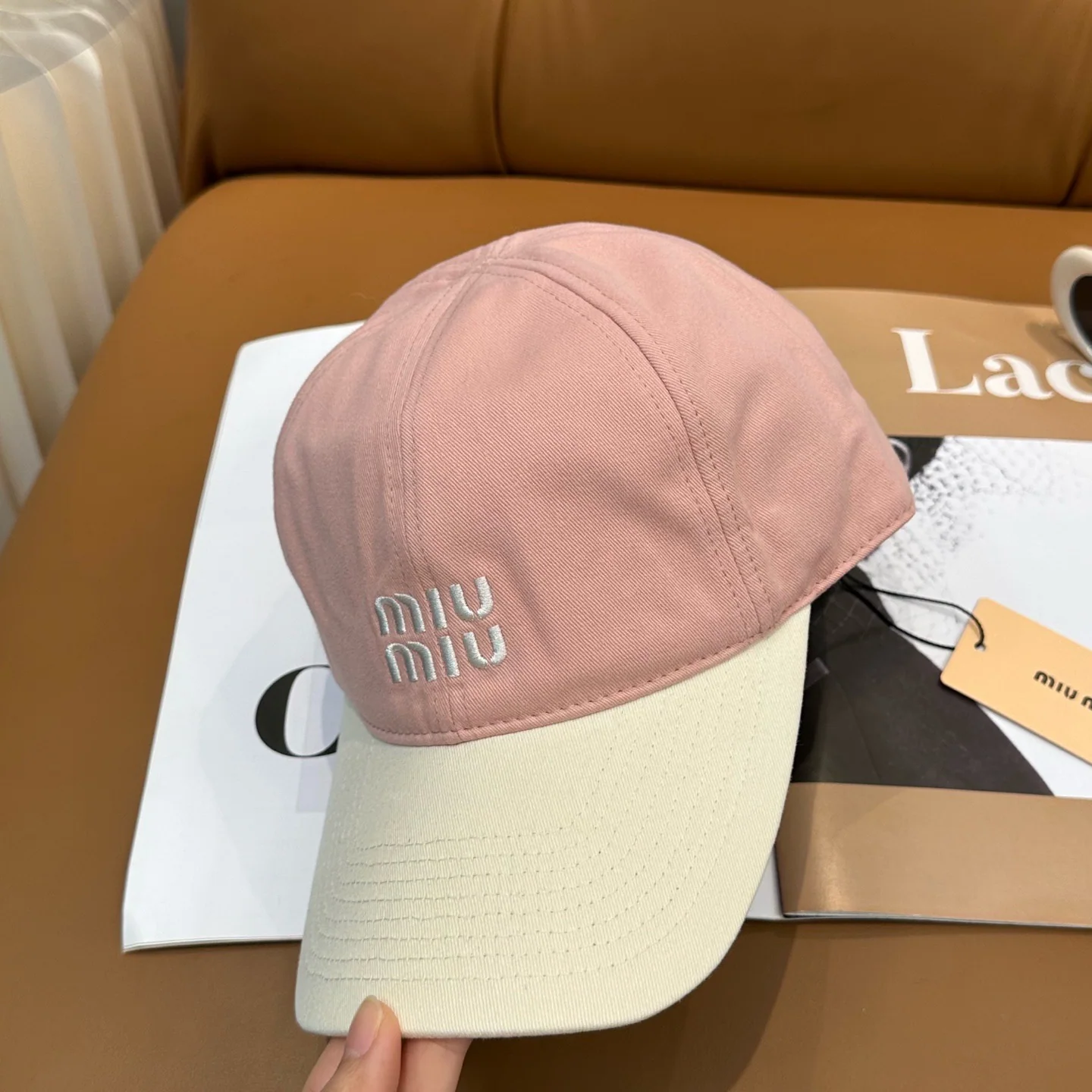 미우미우 모자 81412 Miu Miu Cap 상세 이미지 5