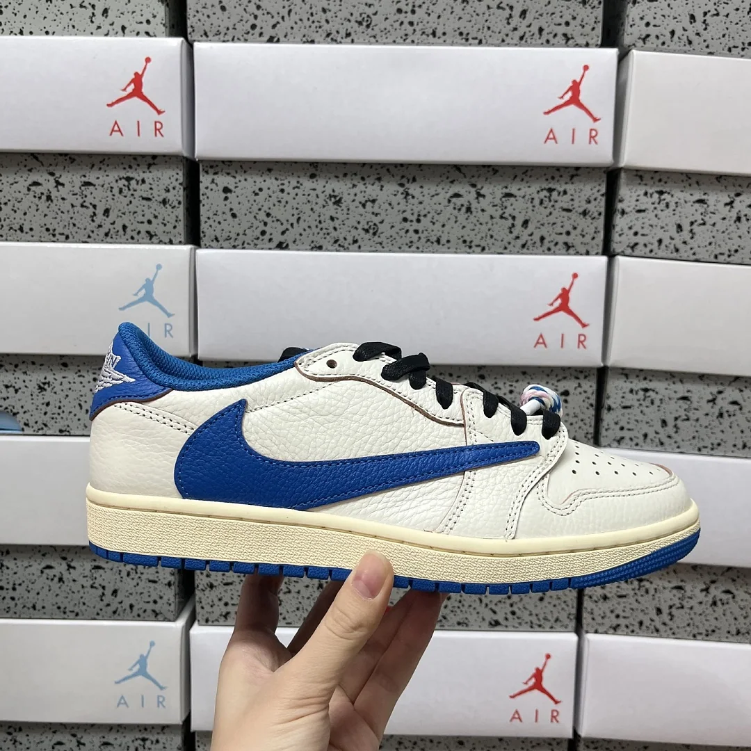 나이키 [PK4.0] DM7866-104 201942 Nike Fragment X Travis Scott Sail Military Blue 상세 이미지 7