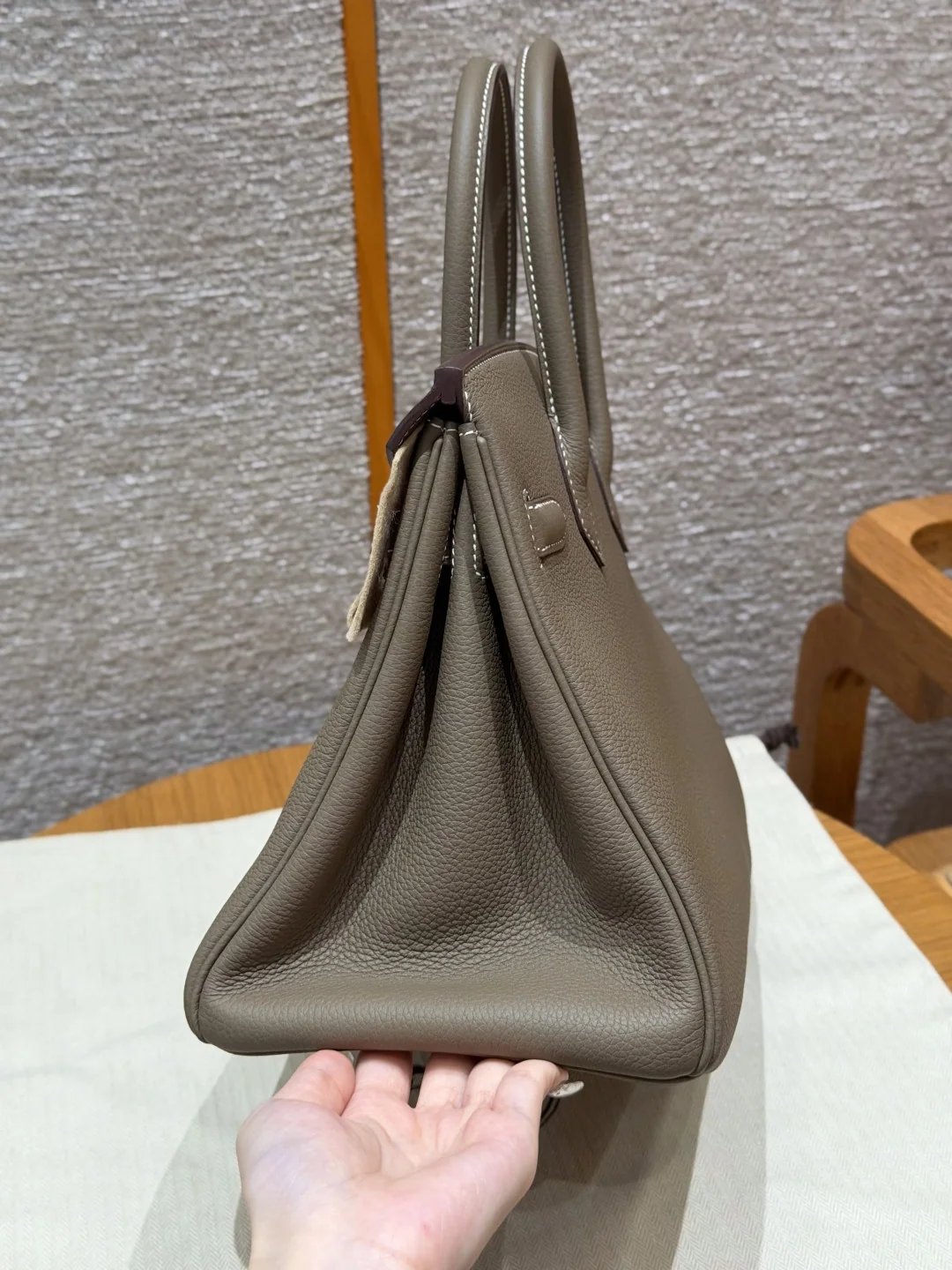 에르메스 버킨 30 토고 가죽 가방 상세 이미지 4