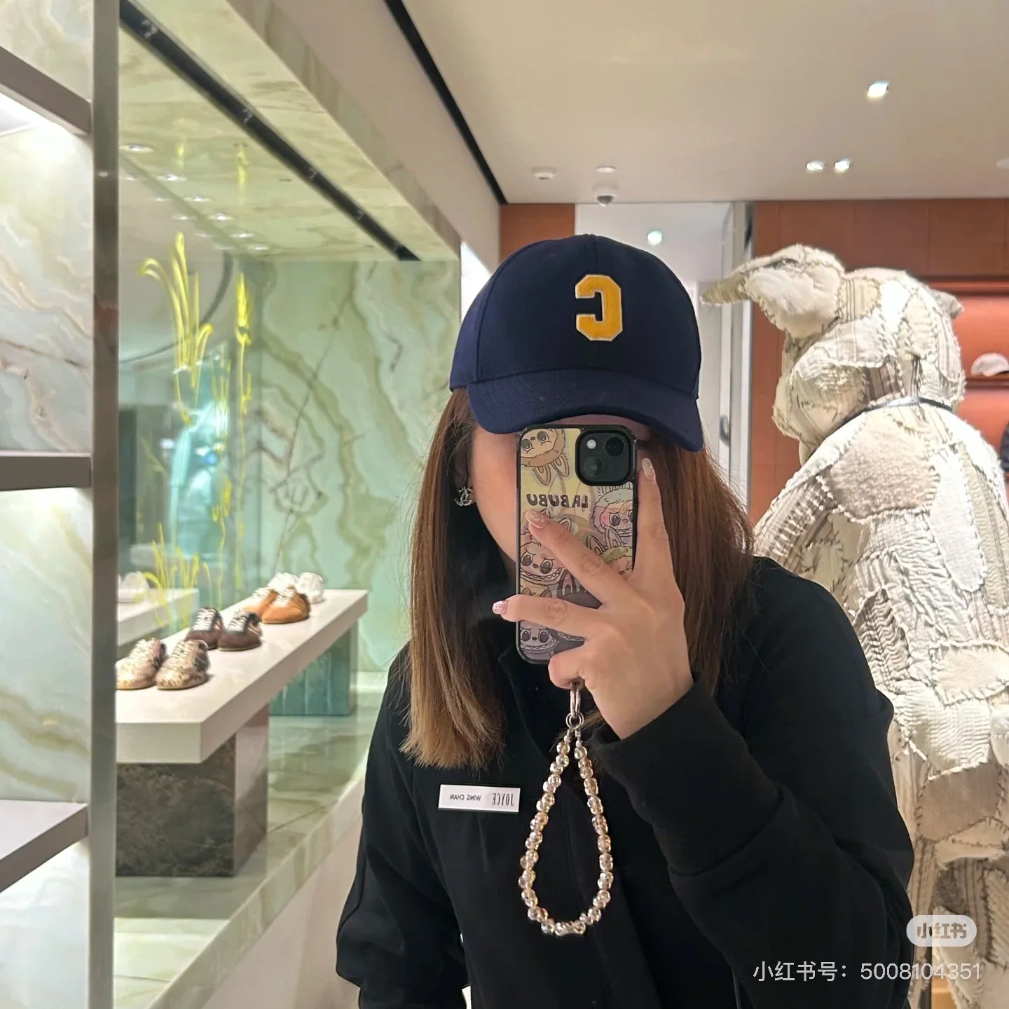셀린느 개선문 자수 캡 상세 이미지 2