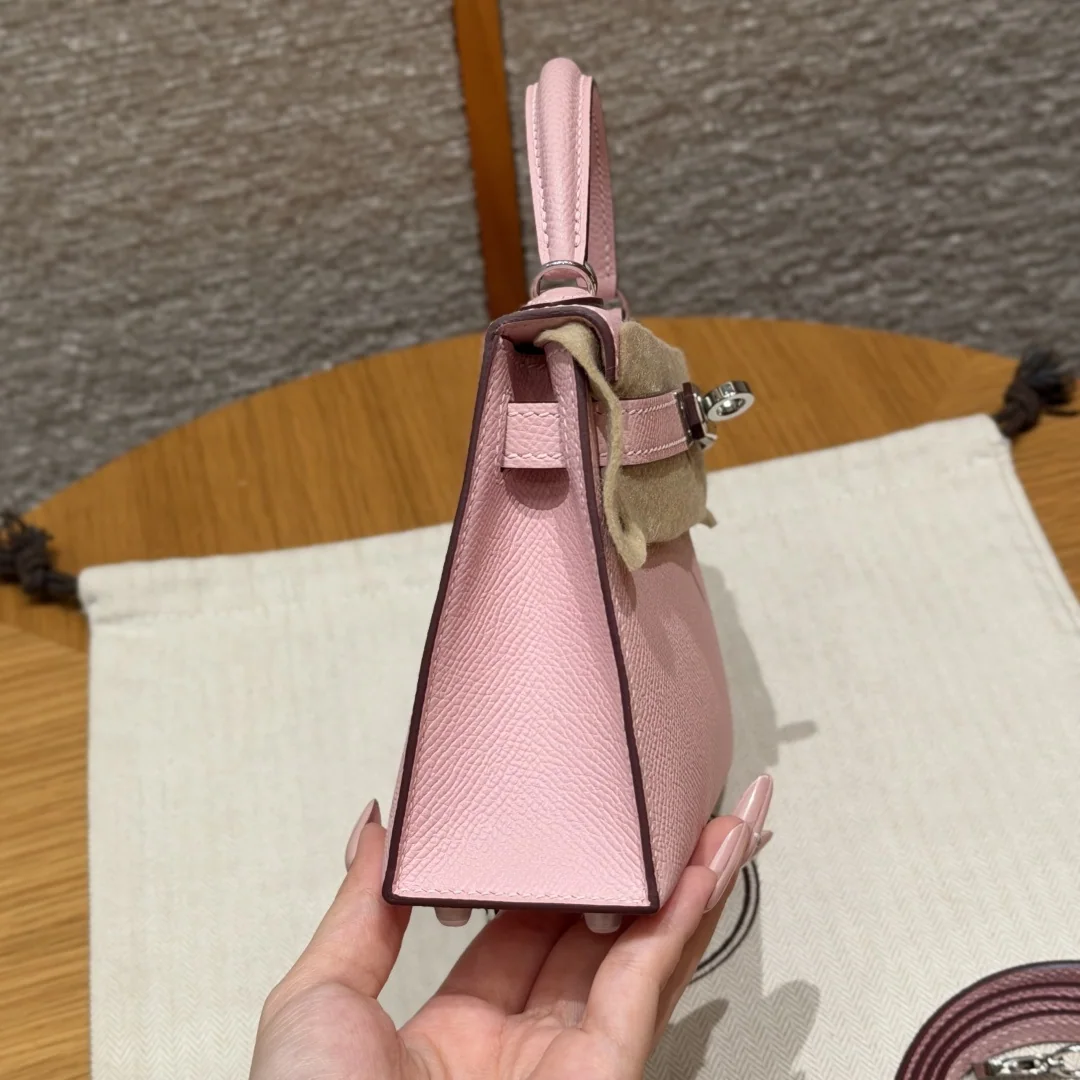에르메스 켈리미니 2 엡솜 가죽 가방 상세 이미지 3