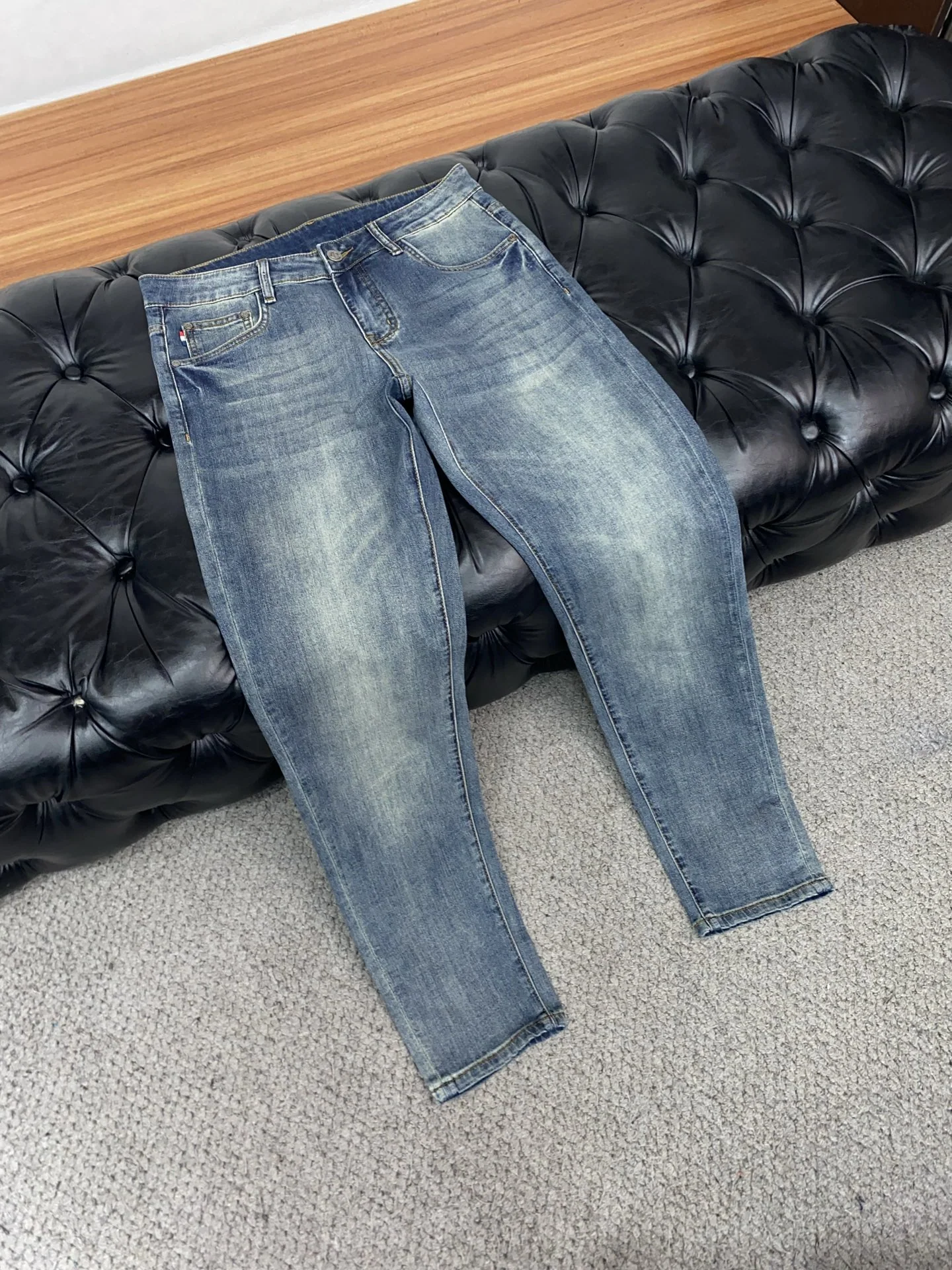 몽클레어 남성 데님 바지 상세 이미지 6