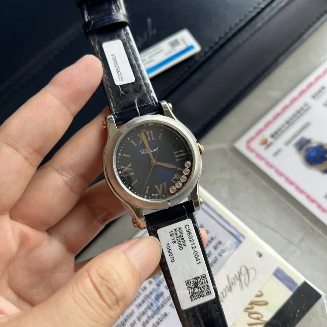 쇼파드 해피 다이아몬드 5 다이아 무빙 다이아 여성 시계 레플리카 45051 Chopard 상세 이미지 2