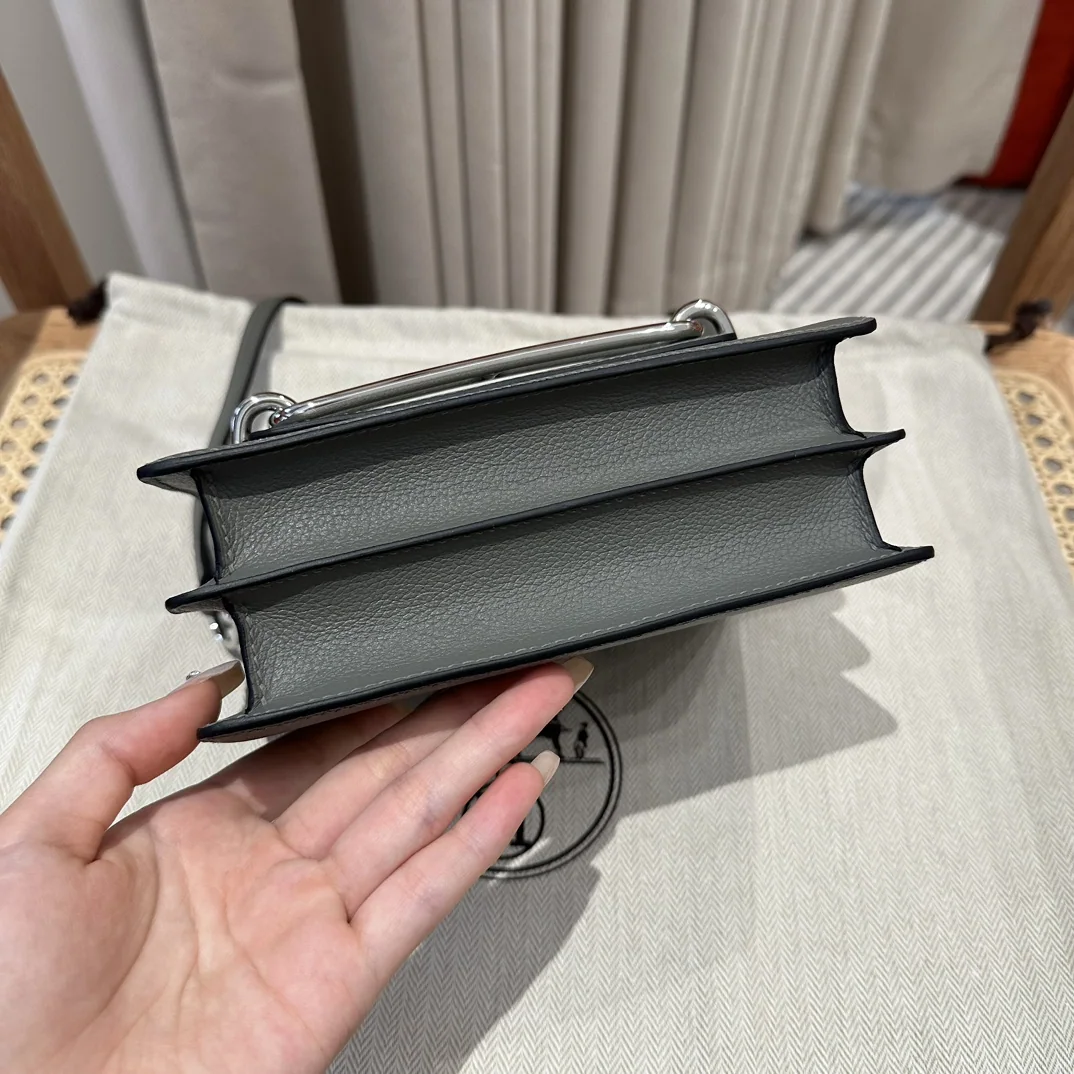 에르메스 이브 19 cm 송아지가죽 가방 상세 이미지 5