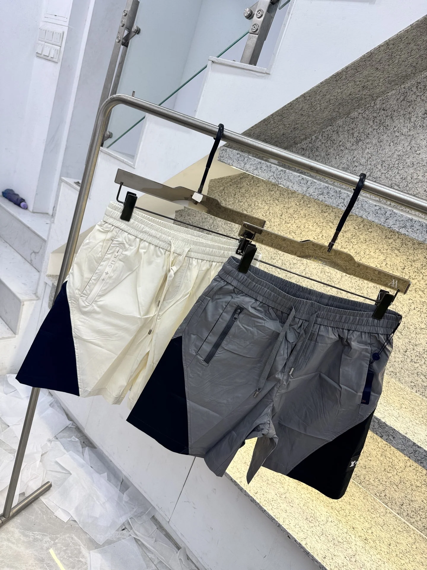루이비통 남성 린넨 반바지 151419