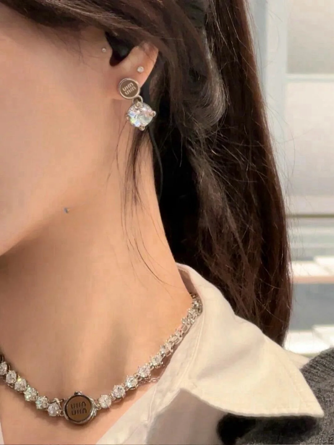 미우미우 귀걸이 61097 Miu Miu Earrings 상세 이미지 4