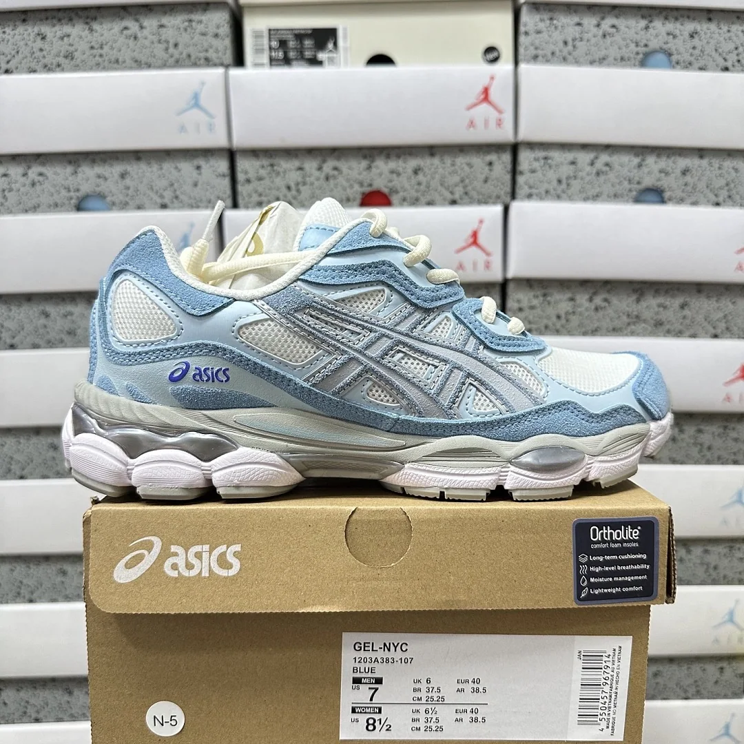 아식스 [WZ] 젤 NYC 1203A383-107 200395 Asics Gel-NYC Cream Arctic Sky