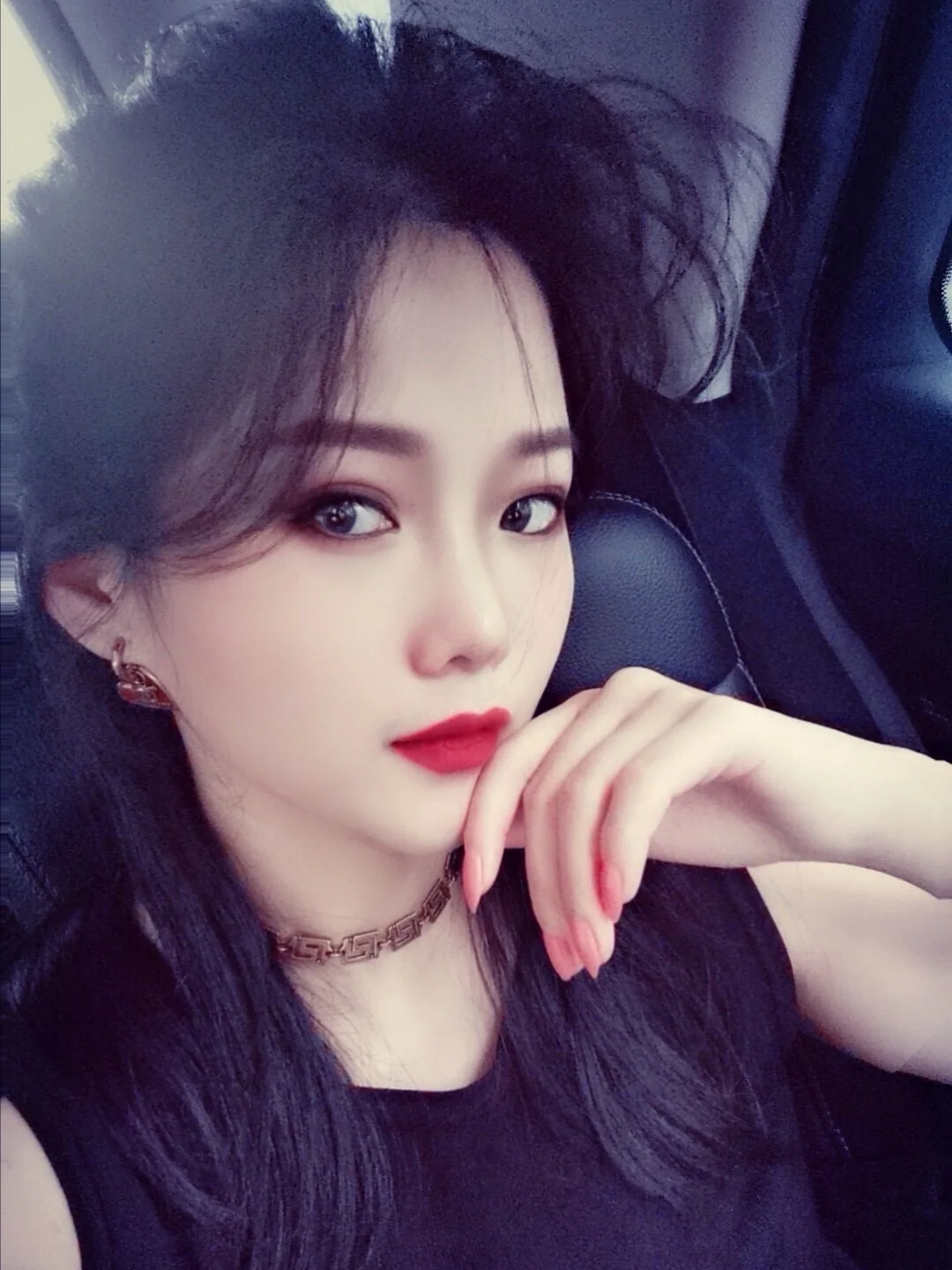 베르사체 메두사 모티브 황동 링 목걸이 상세 이미지 4