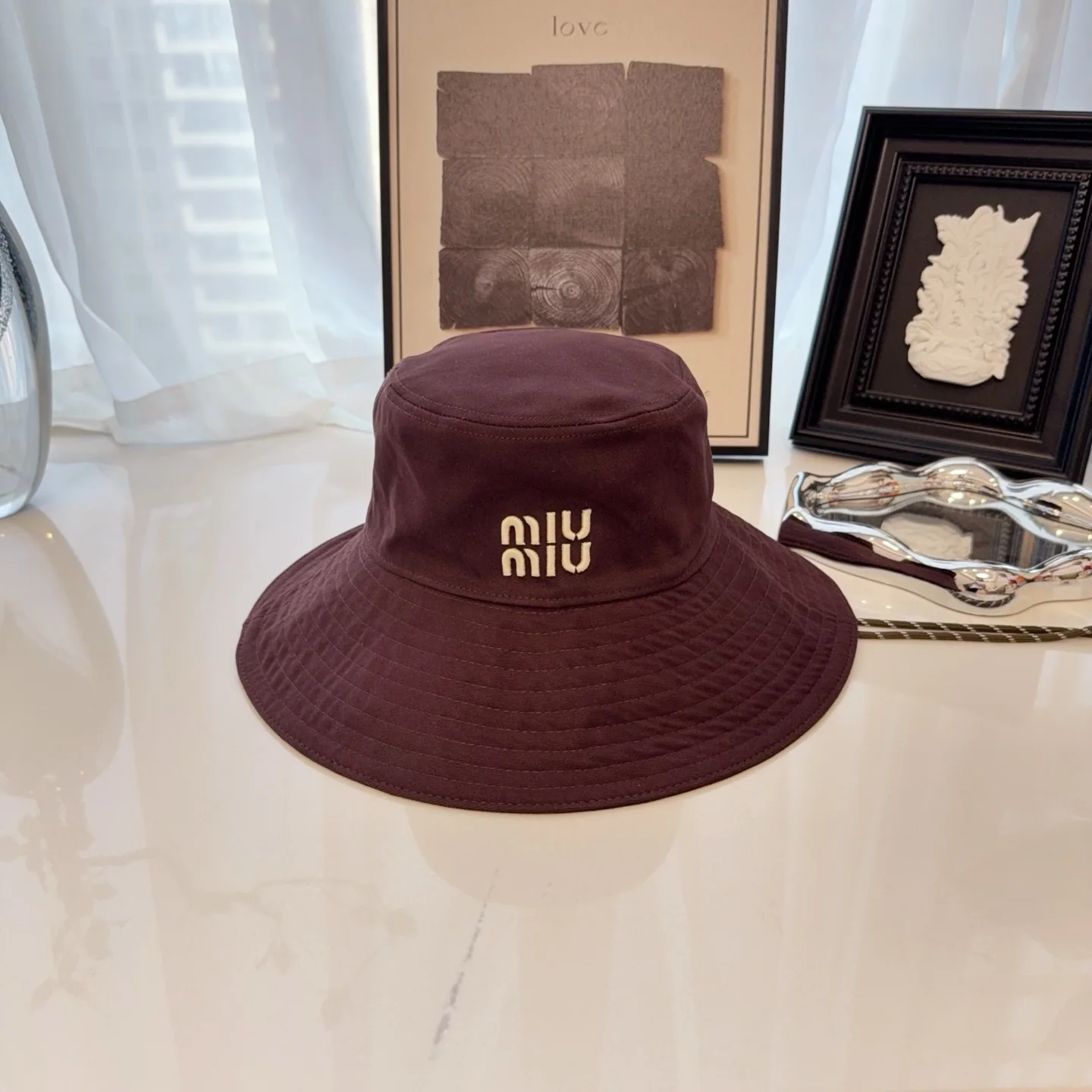 미우미우 모자 80947 Miu Miu Cap 상세 이미지 2