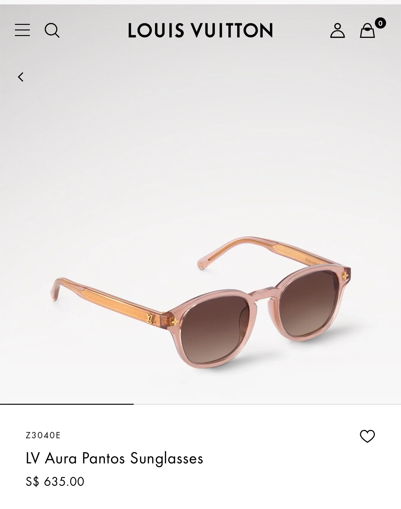 루이비통 선글라스 72900 Louis Vuitton Sunglasses 상세 이미지 10
