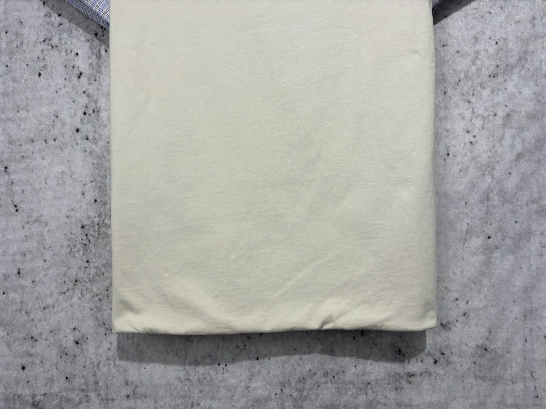 보테가베네타 더블 레이어 체크 크루넥 반팔 티셔츠 상세 이미지 9