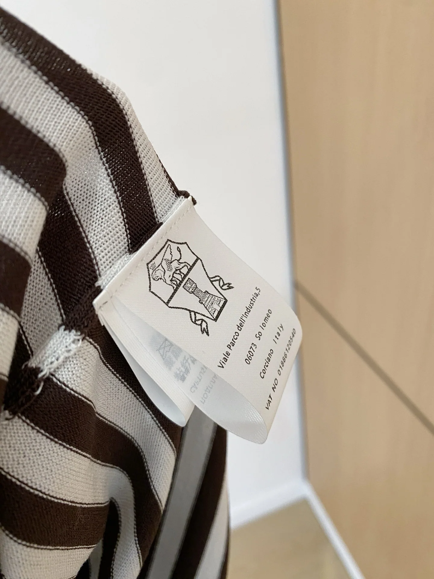 브루넬로쿠치넬리 남성 린넨 반팔 티셔츠 상세 이미지 10