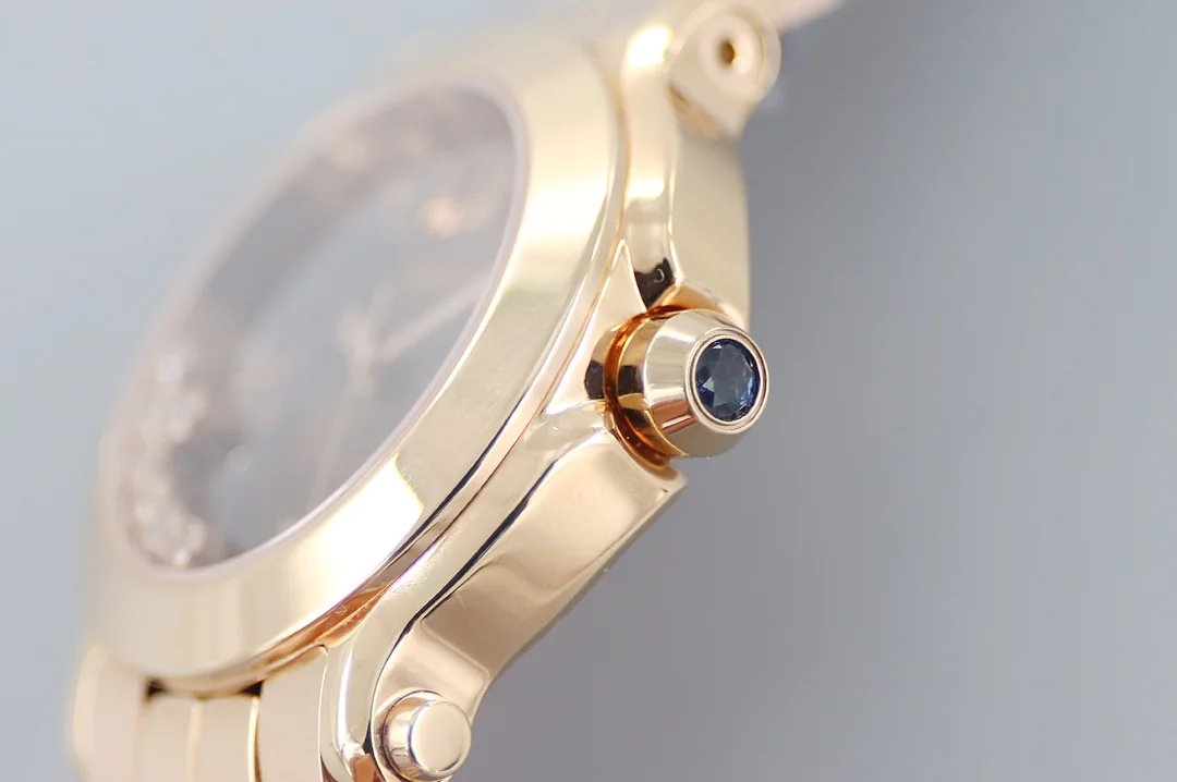 쇼파드 해피 스포츠 스틸 브레이슬릿 YF 공장 오토매틱 여성 시계 레플리카 45057 Chopard 상세 이미지 4