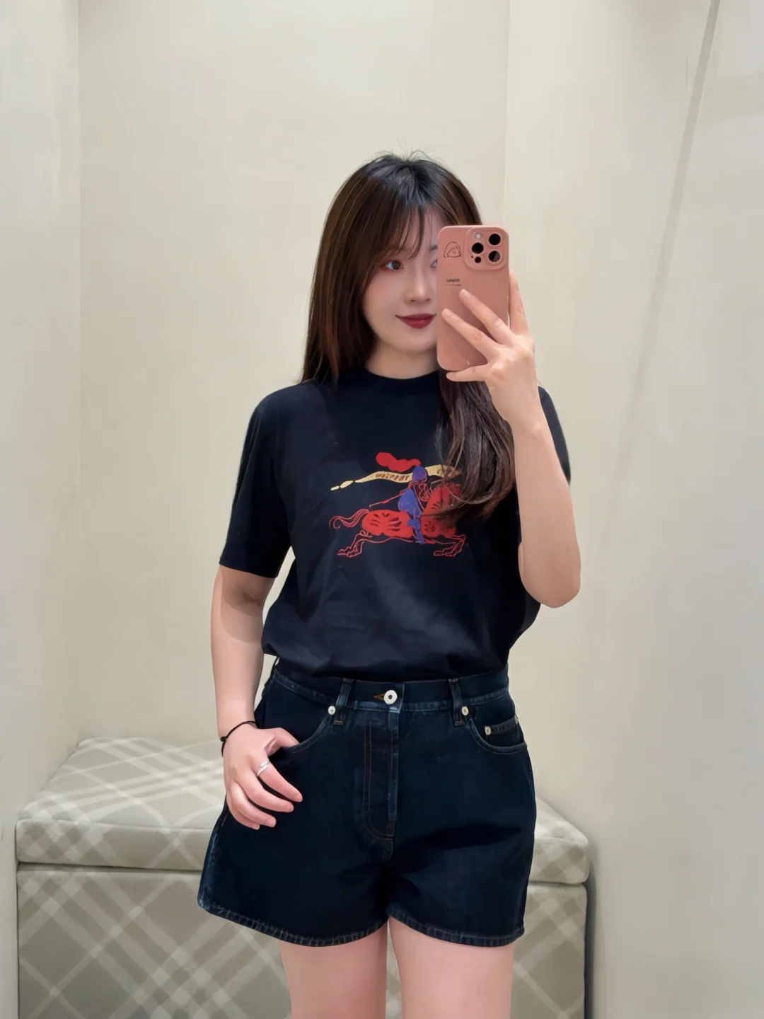 버버리 플리스 크루넥 반팔 상세 이미지 35