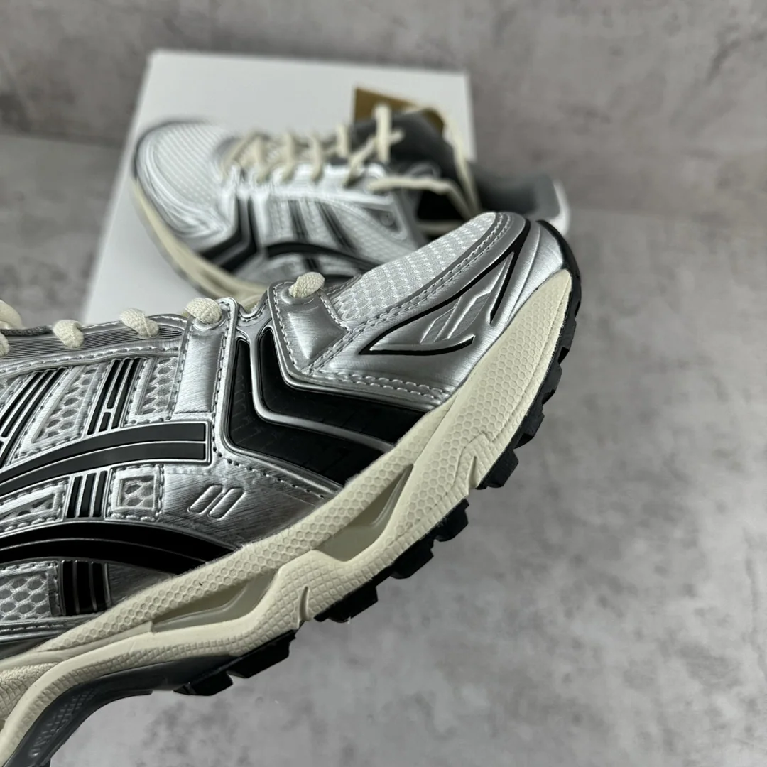 아식스 [ZC] 젤 카야노 14 1201A457-101 200237 Asics Gel-Kayano 14 JJJJound Silver Black 상세 이미지 7