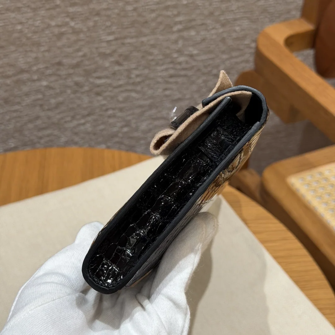 에르메스 켈리 블랙 실버 하드웨어 가방 상세 이미지 3
