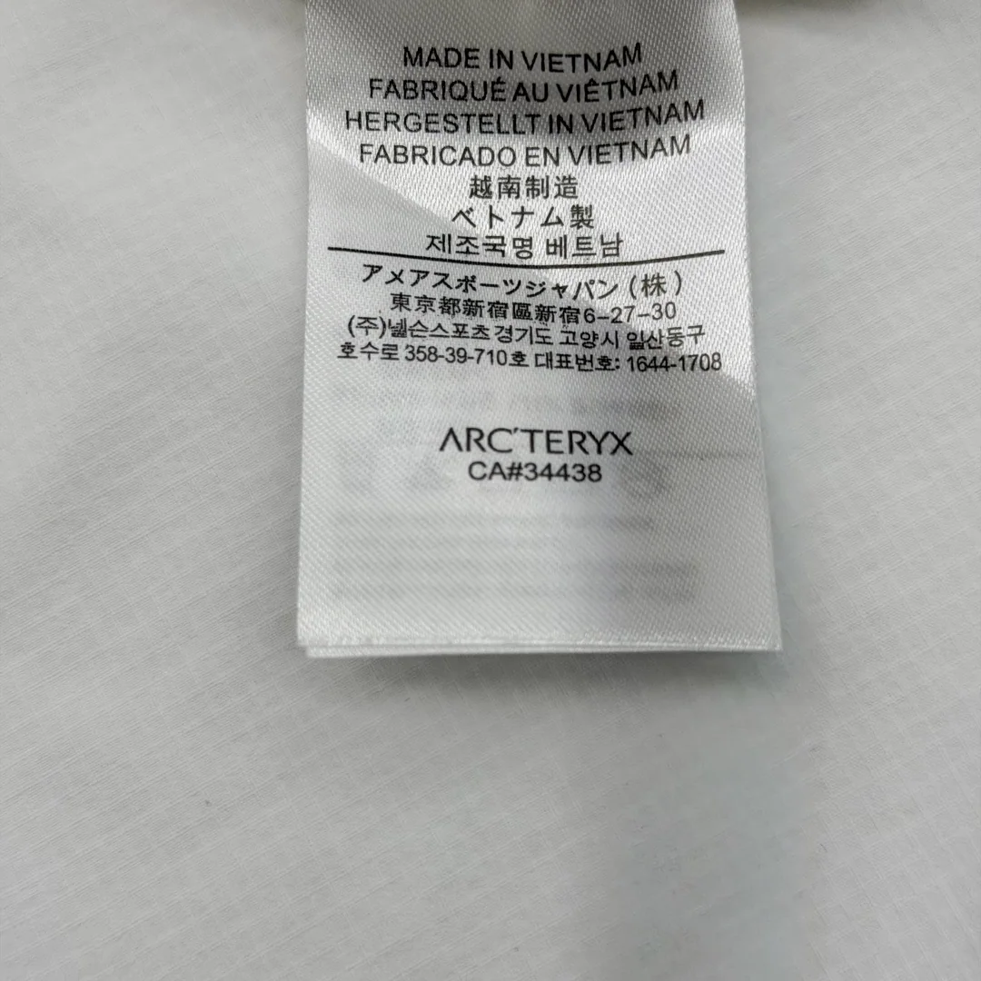아크테릭스 남성 자수 로고 반바지 상세 이미지 9
