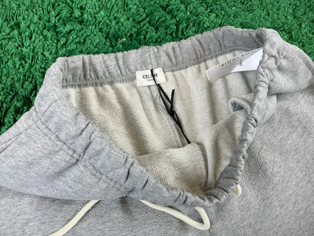 셀린느 산스크리트 코튼 오버핏 반바지 4498 상세 이미지 4